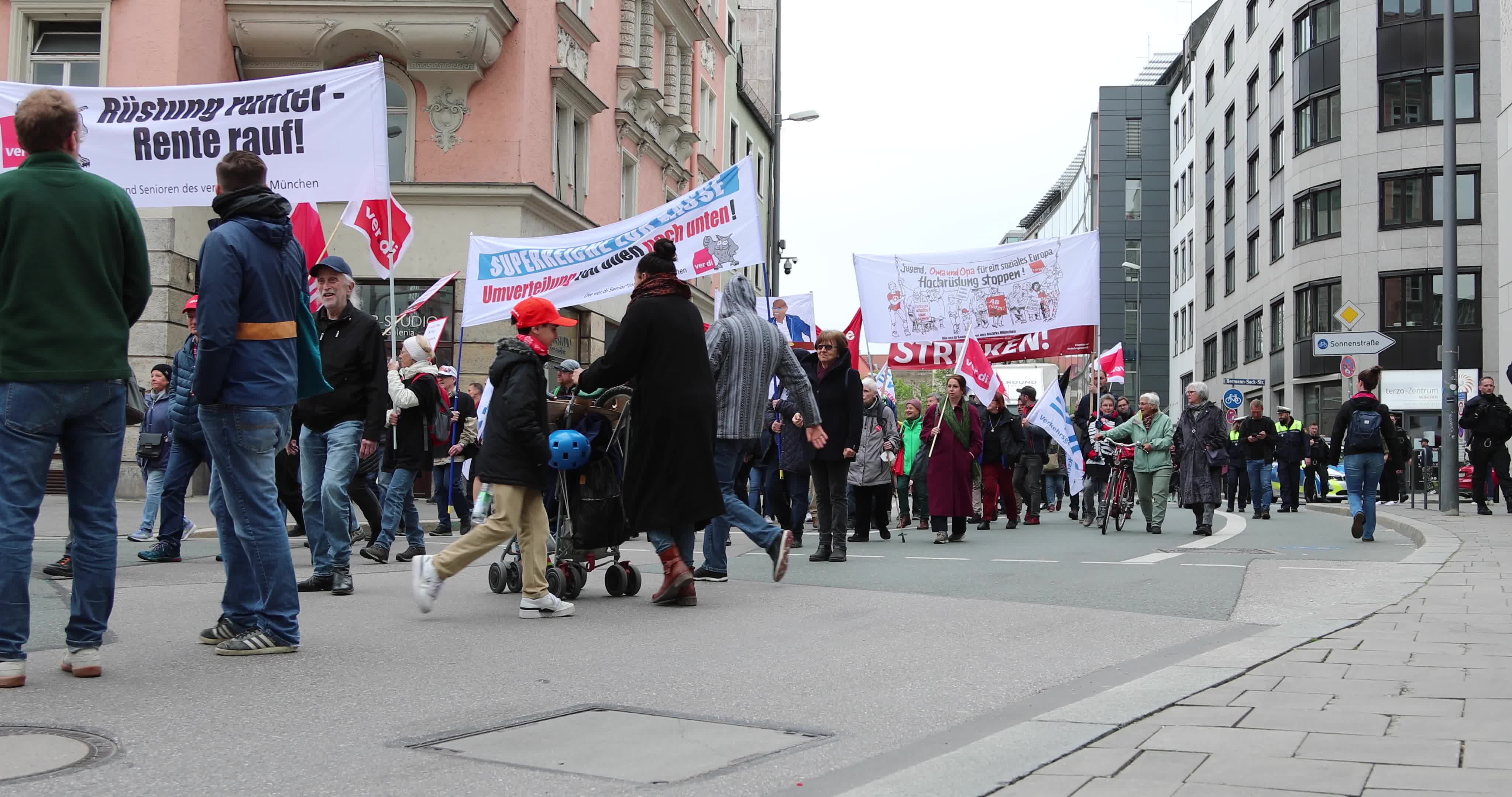 International Worker's Day Demo in Munich