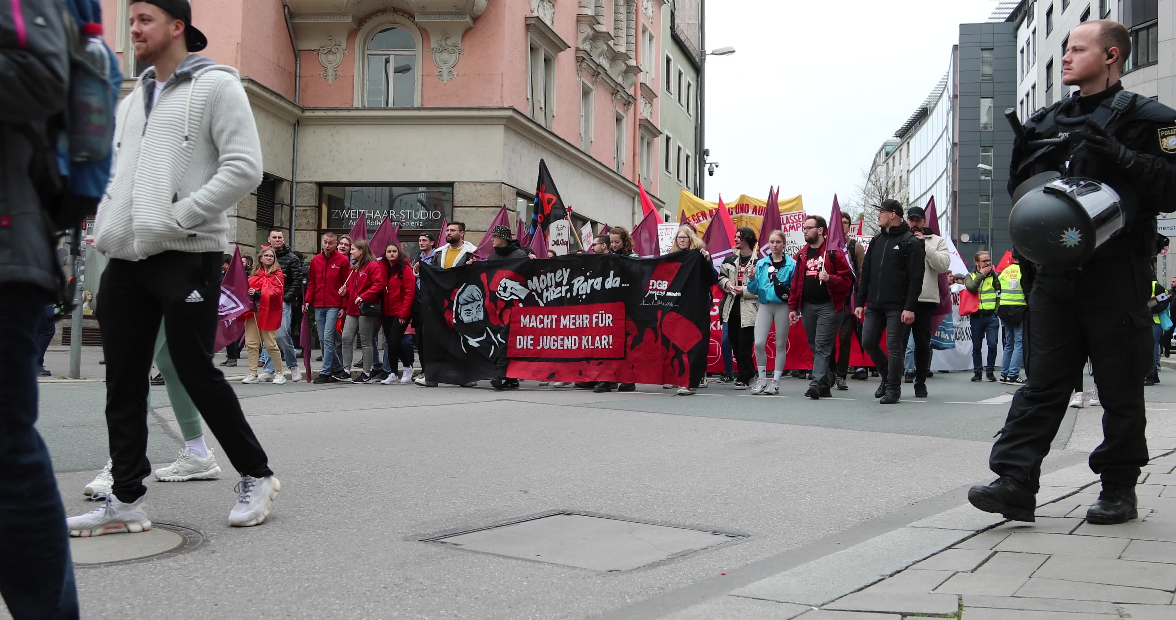 International Worker's Day Demo in Munich