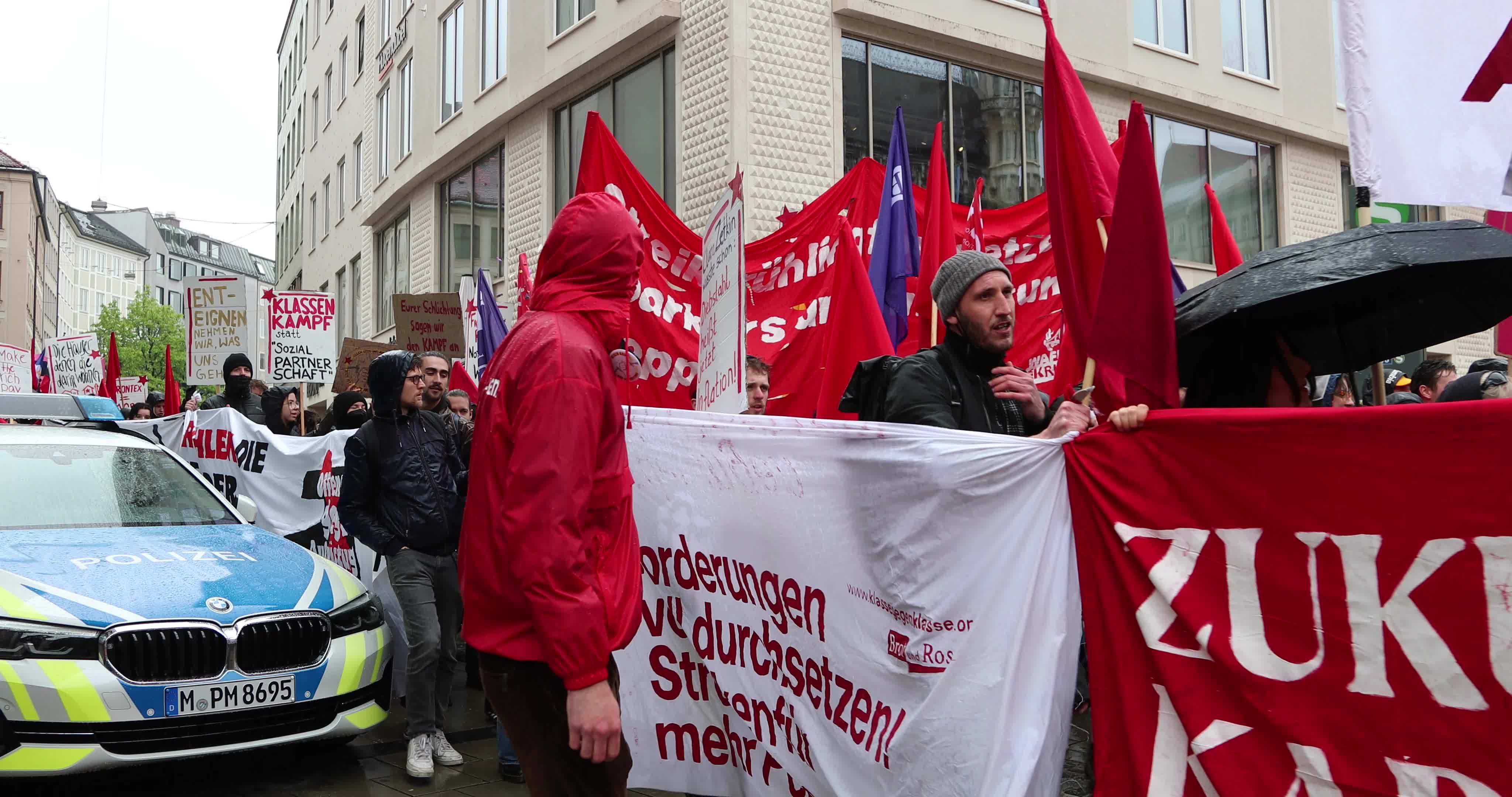 Anticapitalist Labor Day Demo in Munich