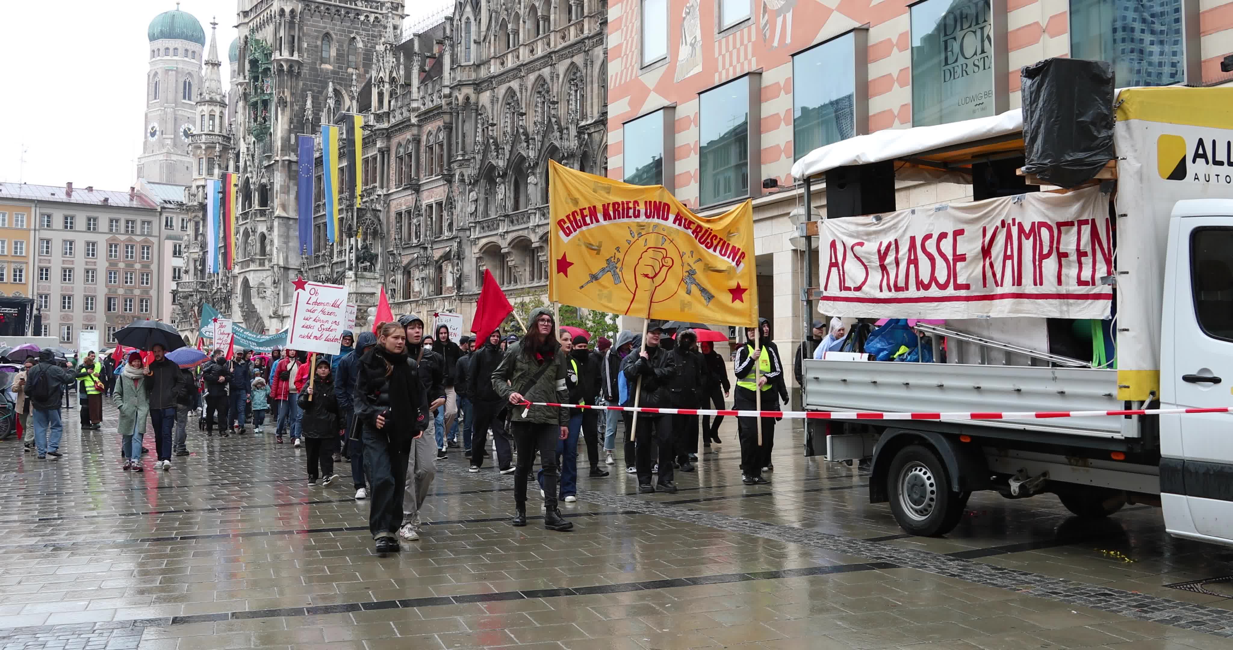 Anticapitalist Labor Day Demo in Munich