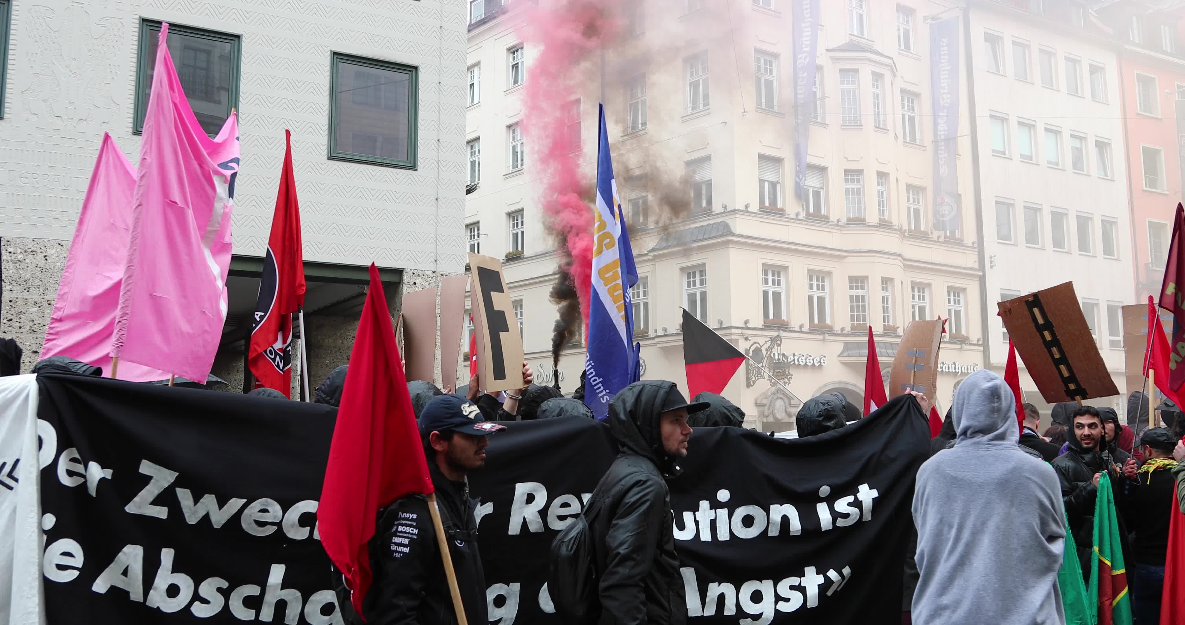 Anticapitalist Labor Day Demo in Munich