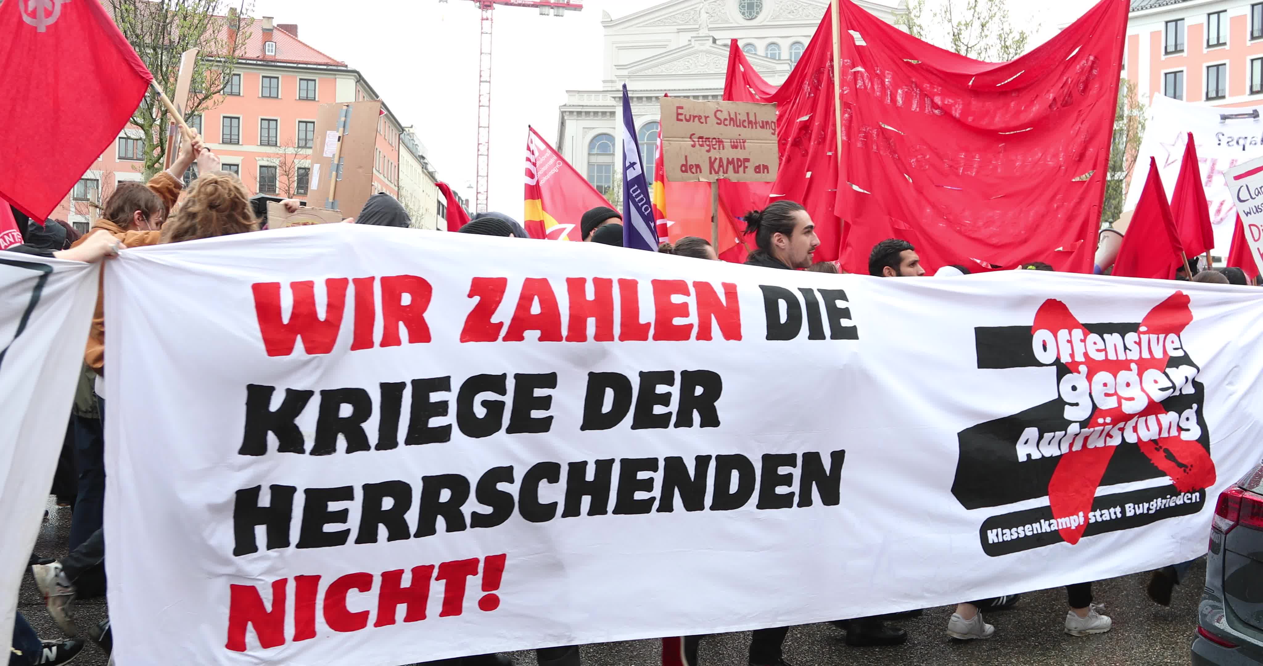 Anticapitalist Labor Day Demo in Munich