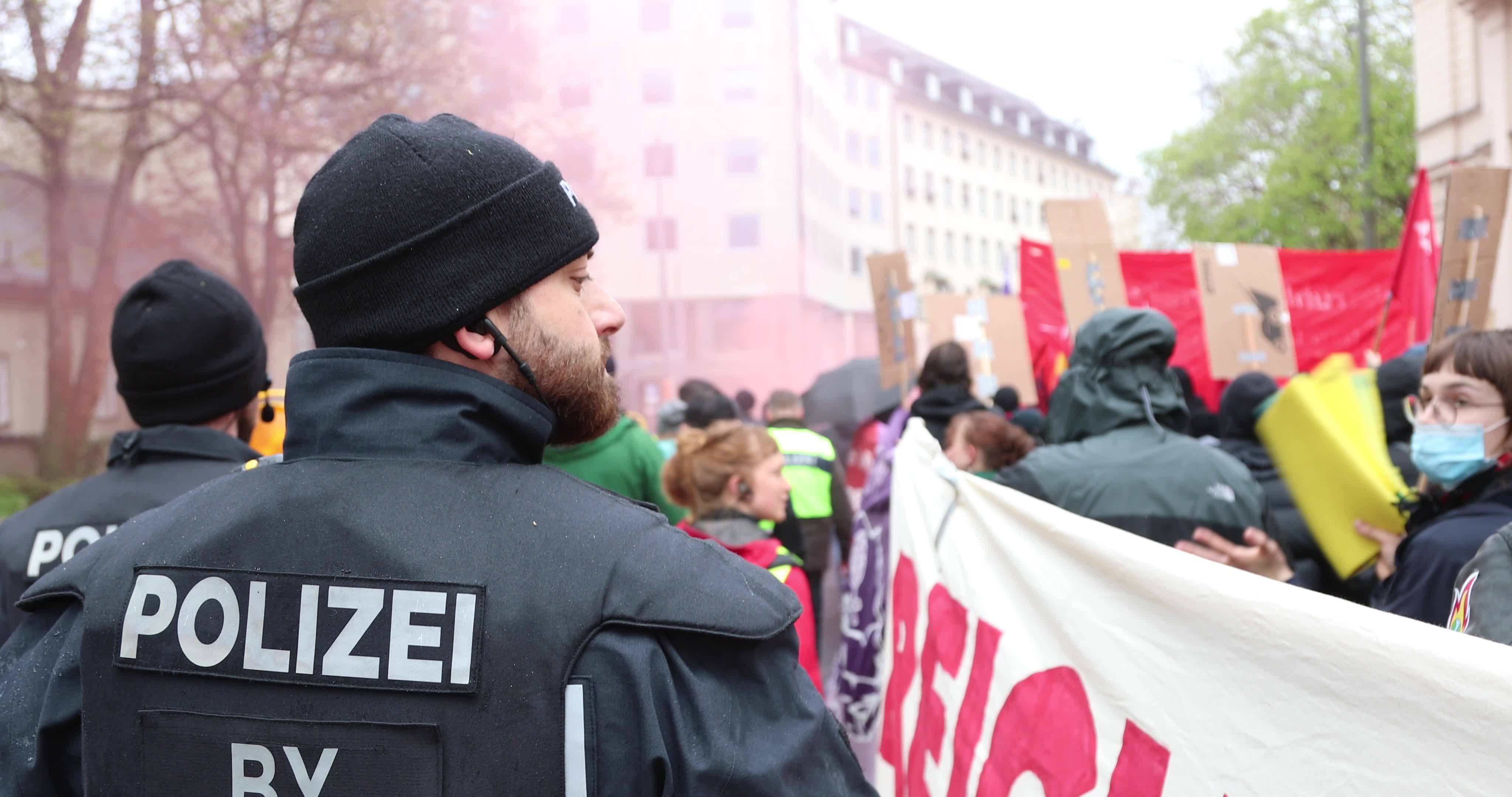 Anticapitalist Labor Day Demo in Munich