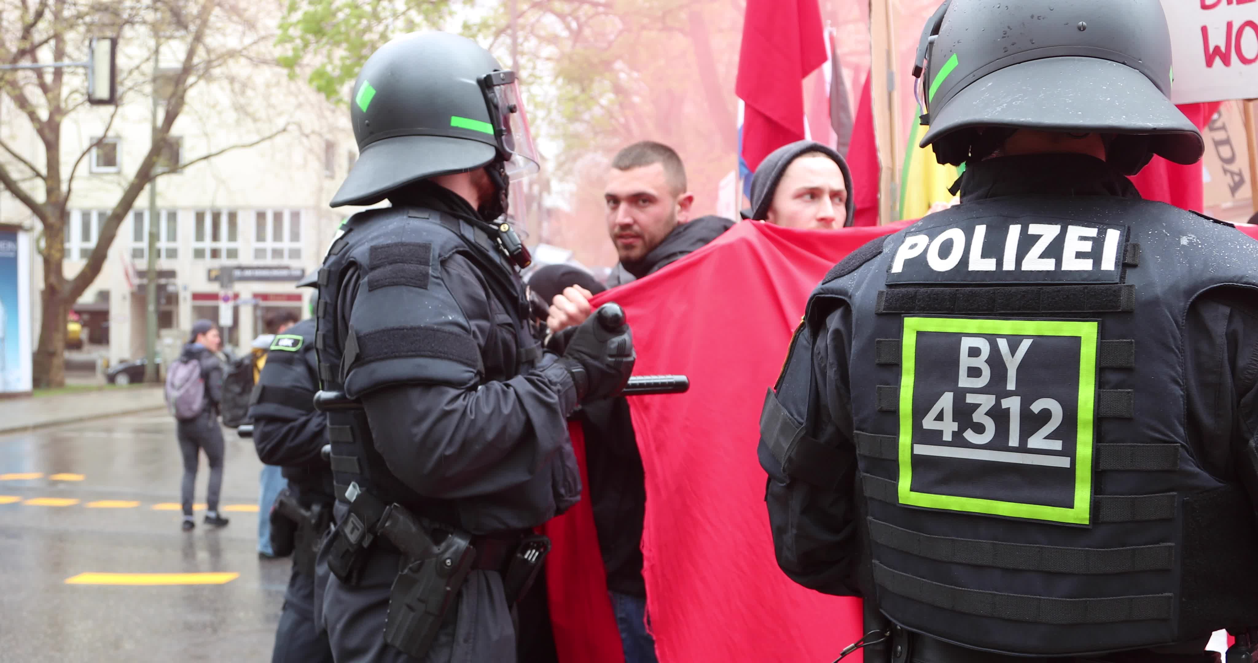 Anticapitalist Labor Day Demo in Munich