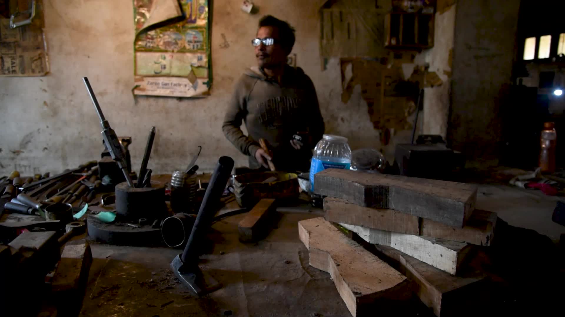 Inside a Gun Factory in Srinagar, India 