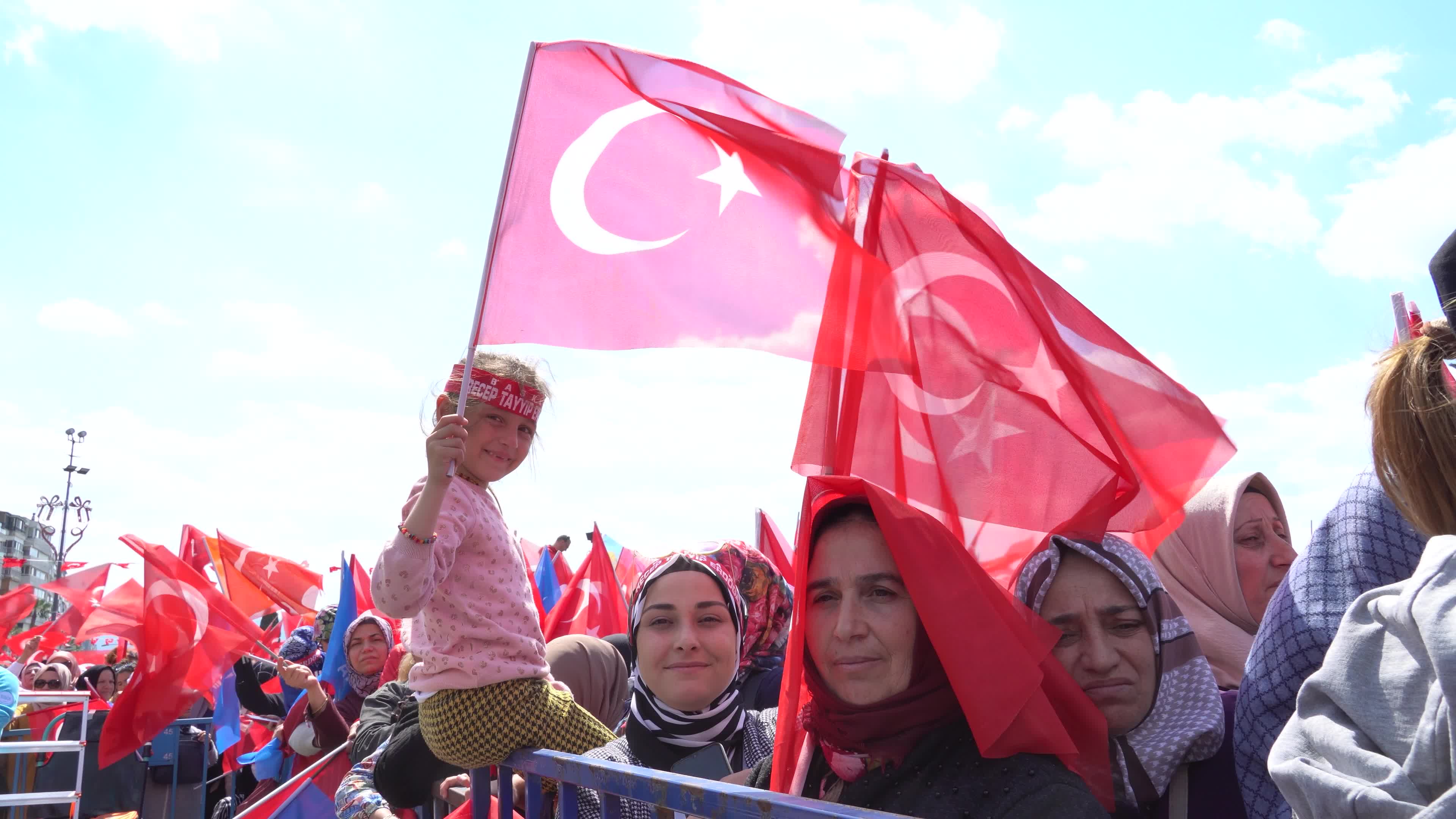 Turkish President Recep Tayyip Erdogan general elections campaign rally, Izmir, Turkey - 29 Apr 2023
