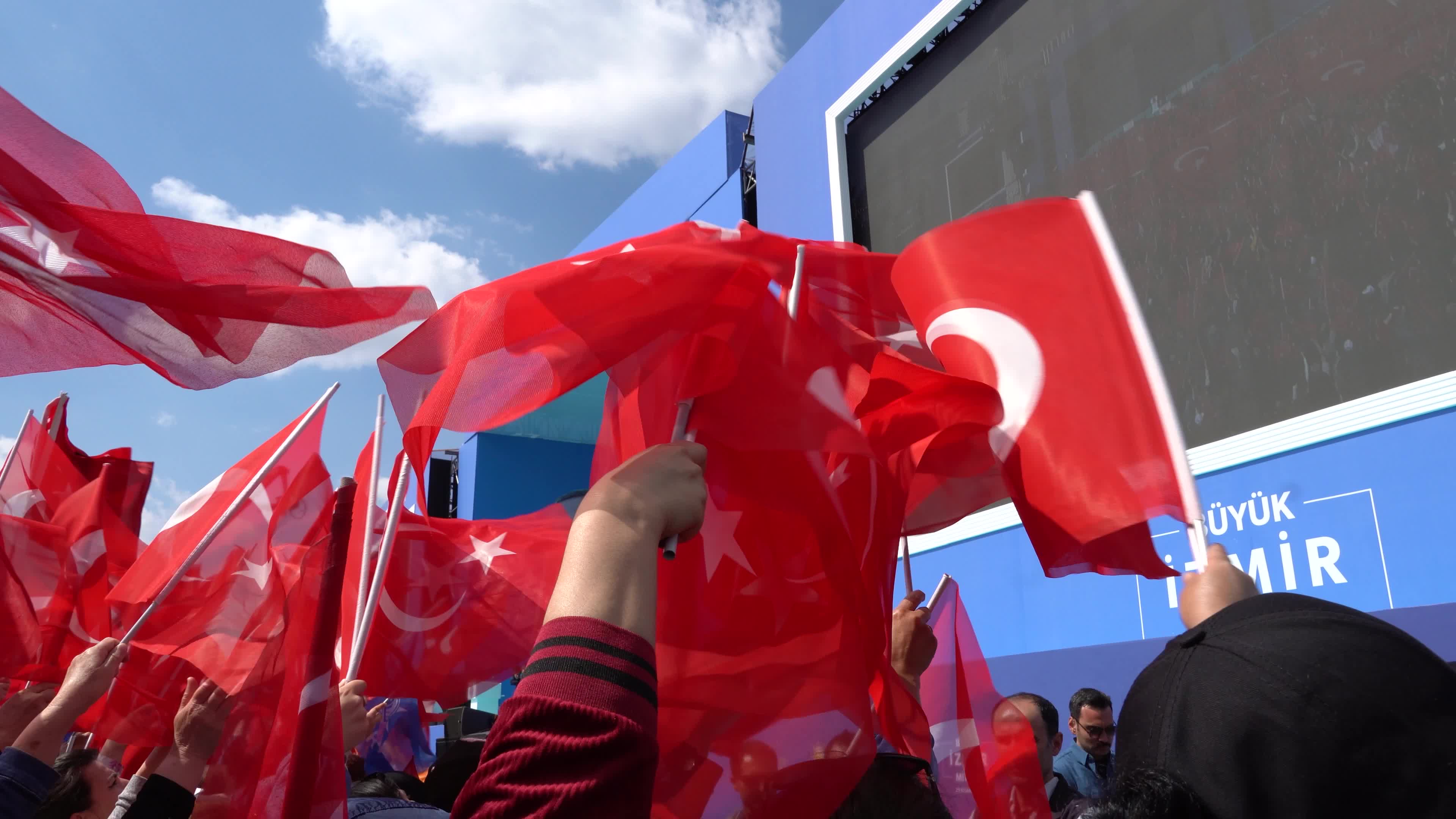 Turkish President Recep Tayyip Erdogan general elections campaign rally, Izmir, Turkey - 29 Apr 2023
