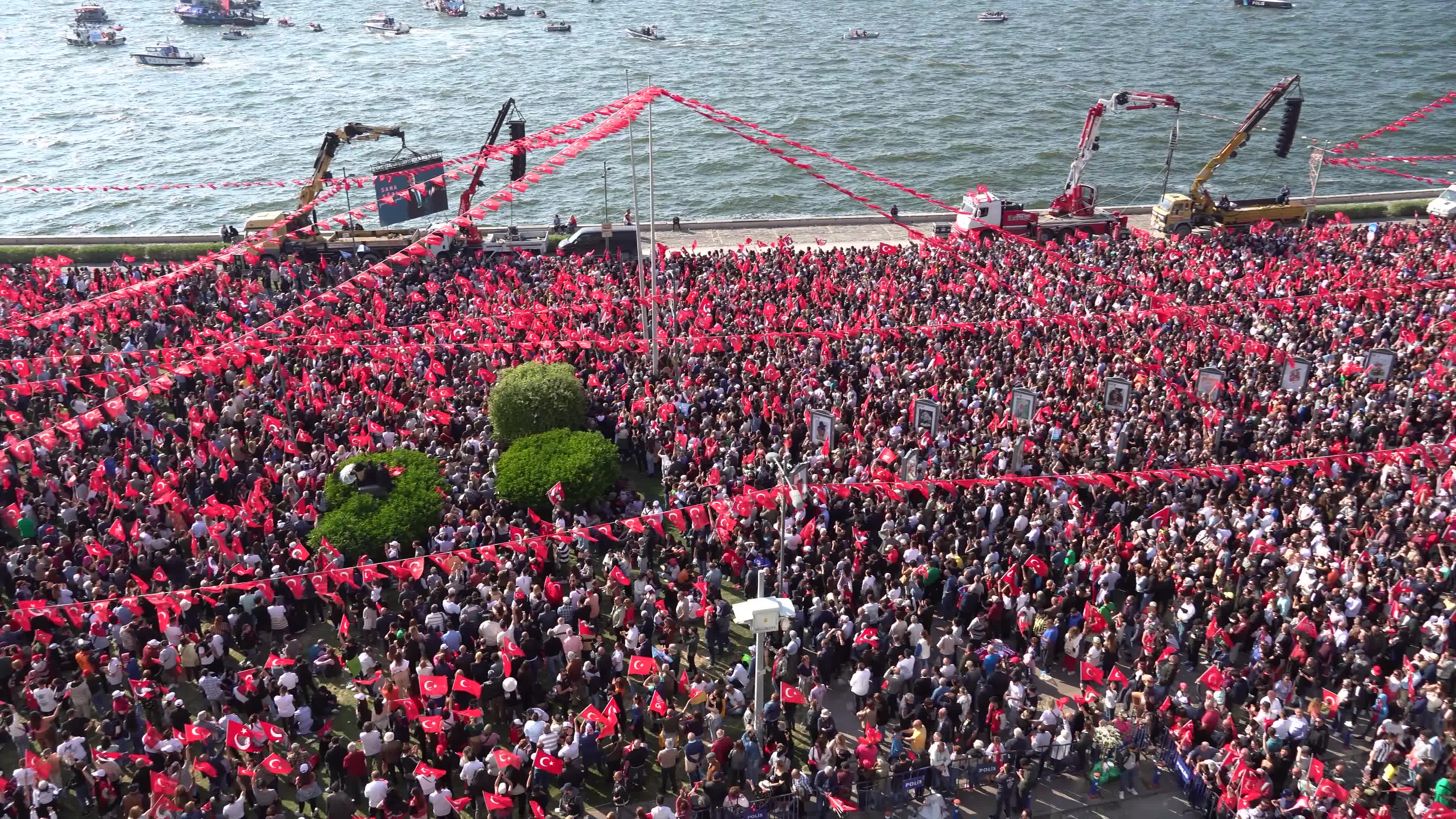 Nation Alliance rally in Gundogdu Square, Izmir, Turkey - 30 Apr 2023