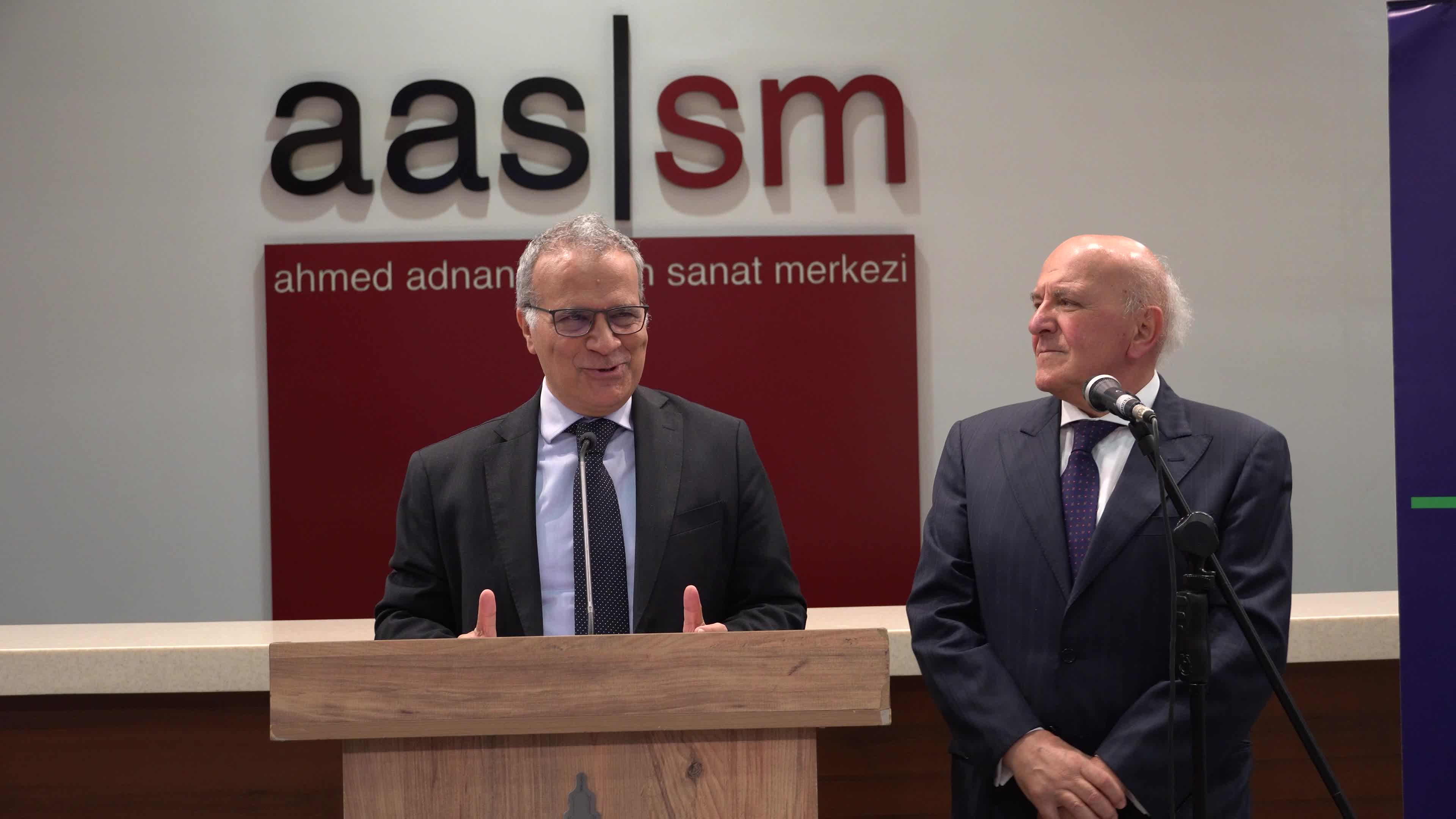 Italian art event with the participation of the ambassador of Italy, Izmir, Turkey 
