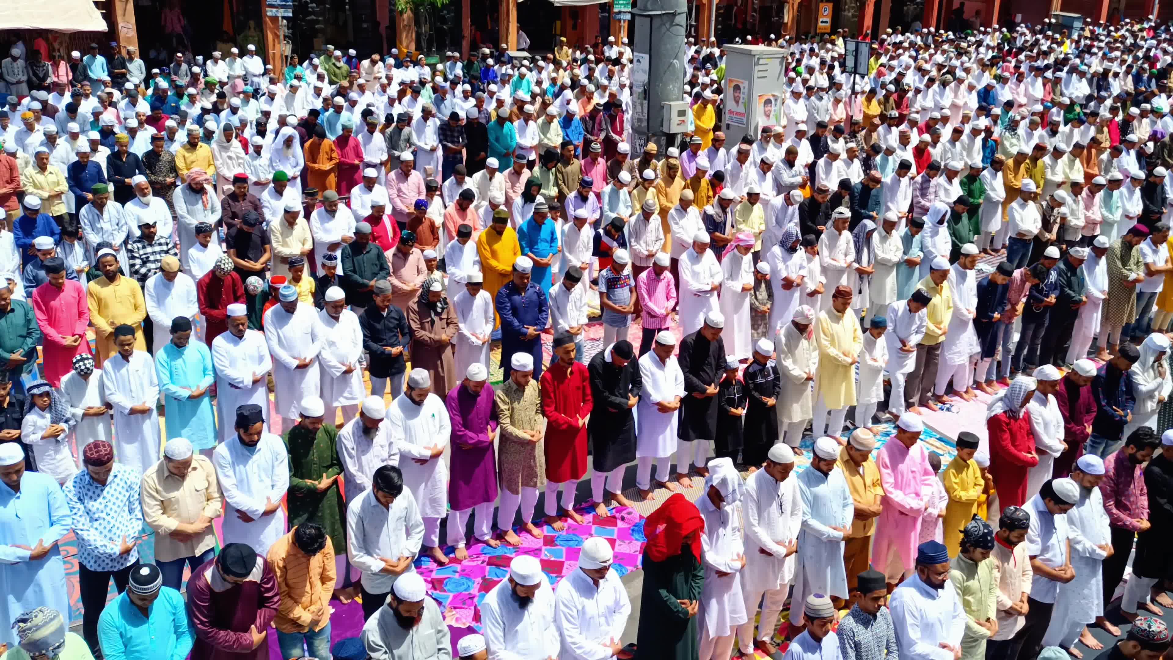 Jumat-ul-Vida Prayer in Jaipur 