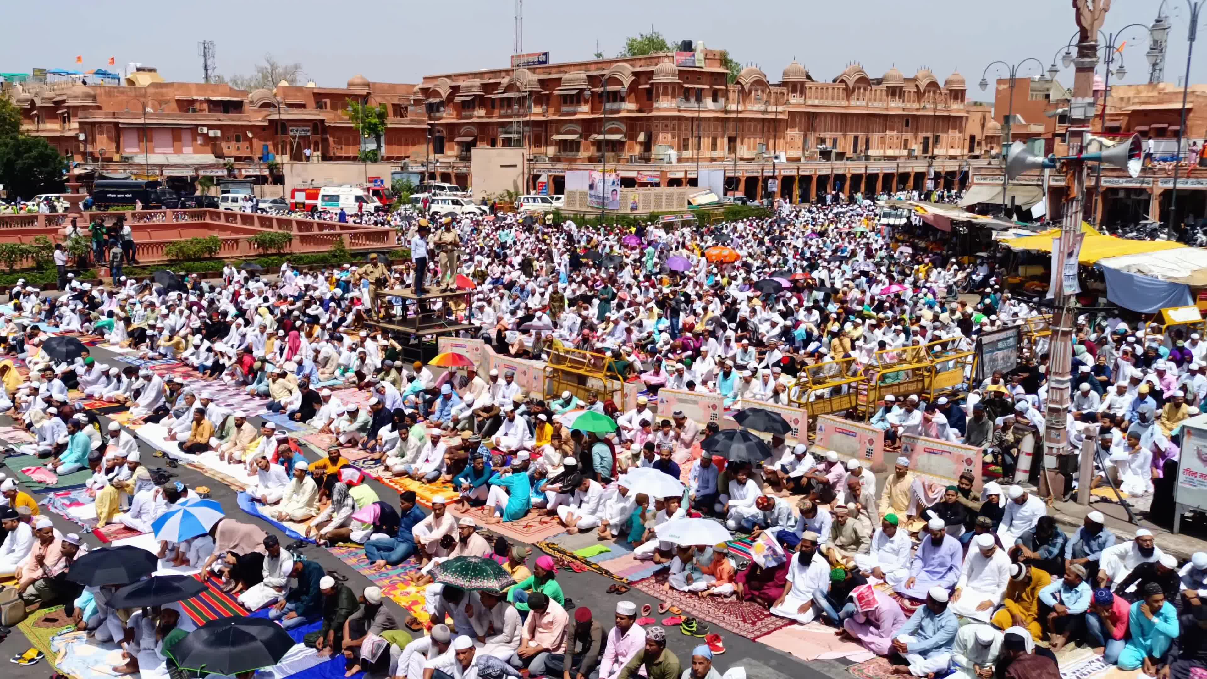 Jumat-ul-Vida Prayer in Jaipur 