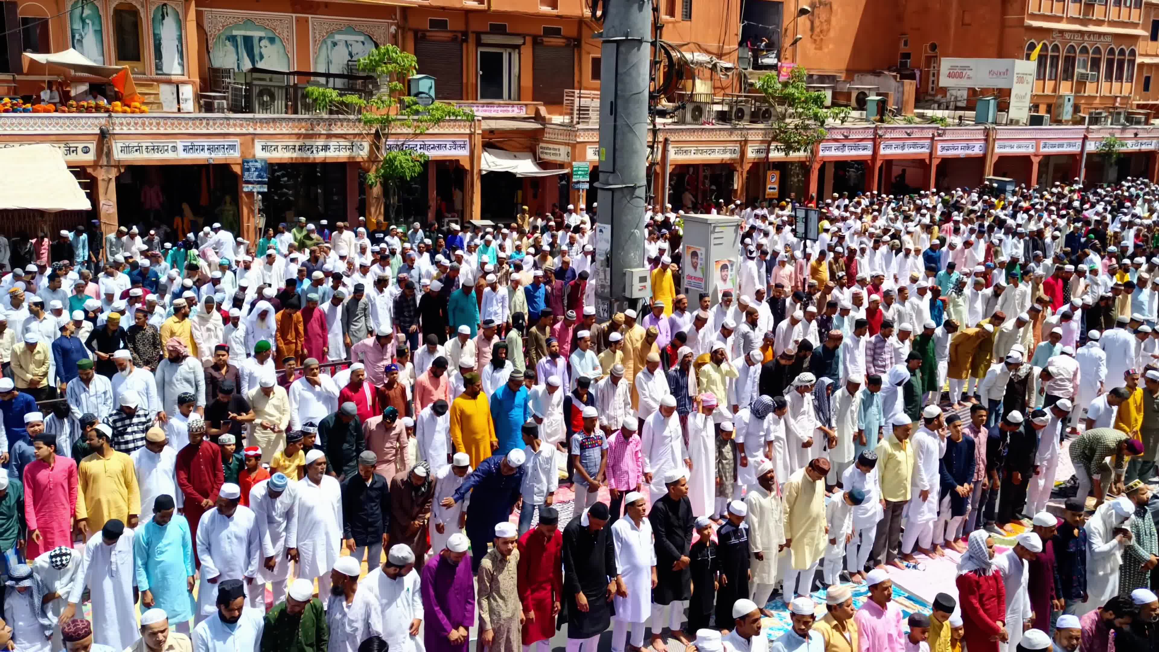 Jumat-ul-Vida Prayer in Jaipur 