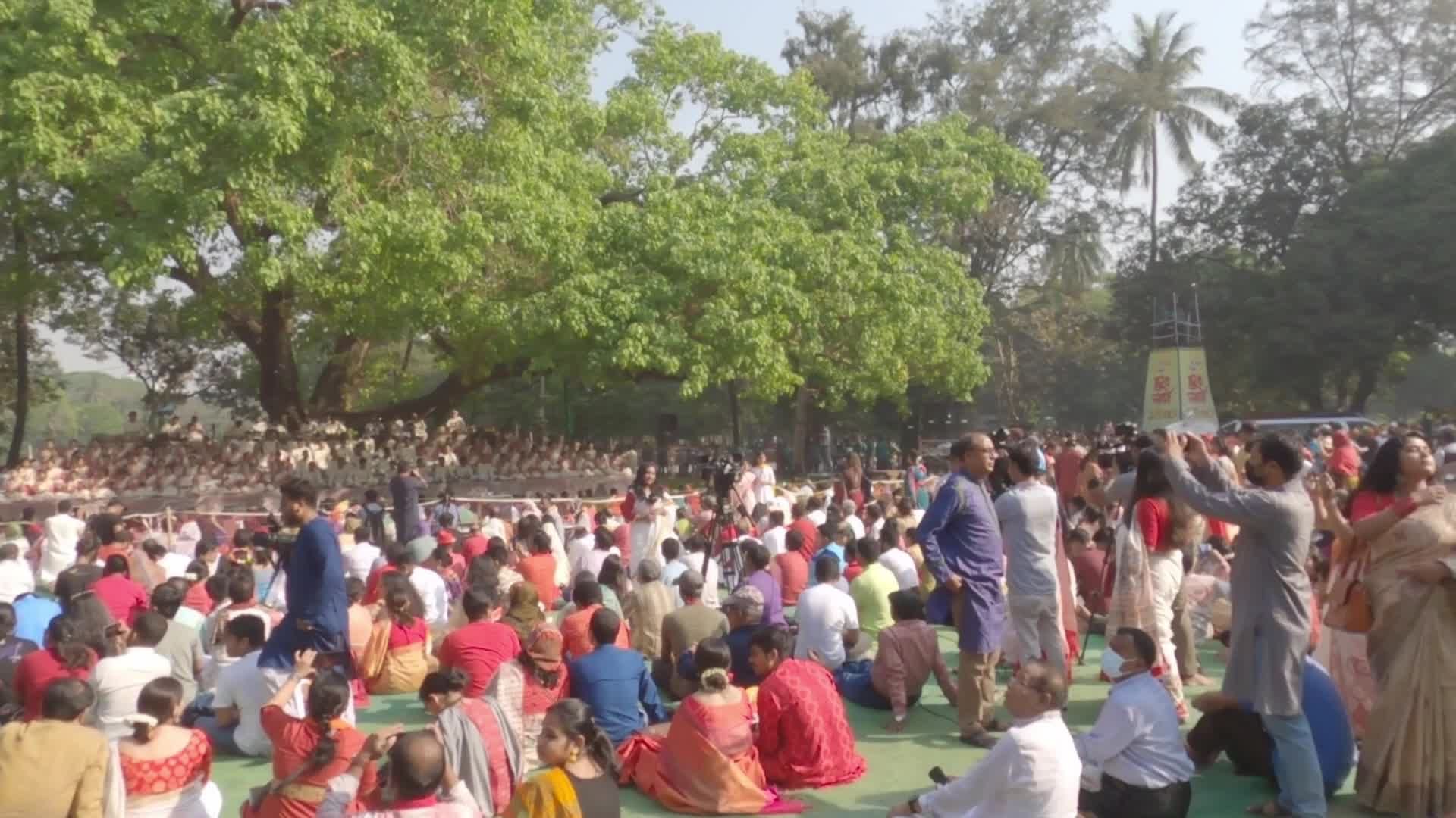 Bangladeshi people celebrate Bengali New Year's Day