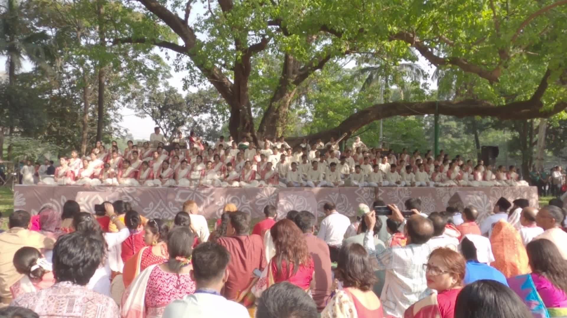Bangladeshi people celebrate Bengali New Year's Day