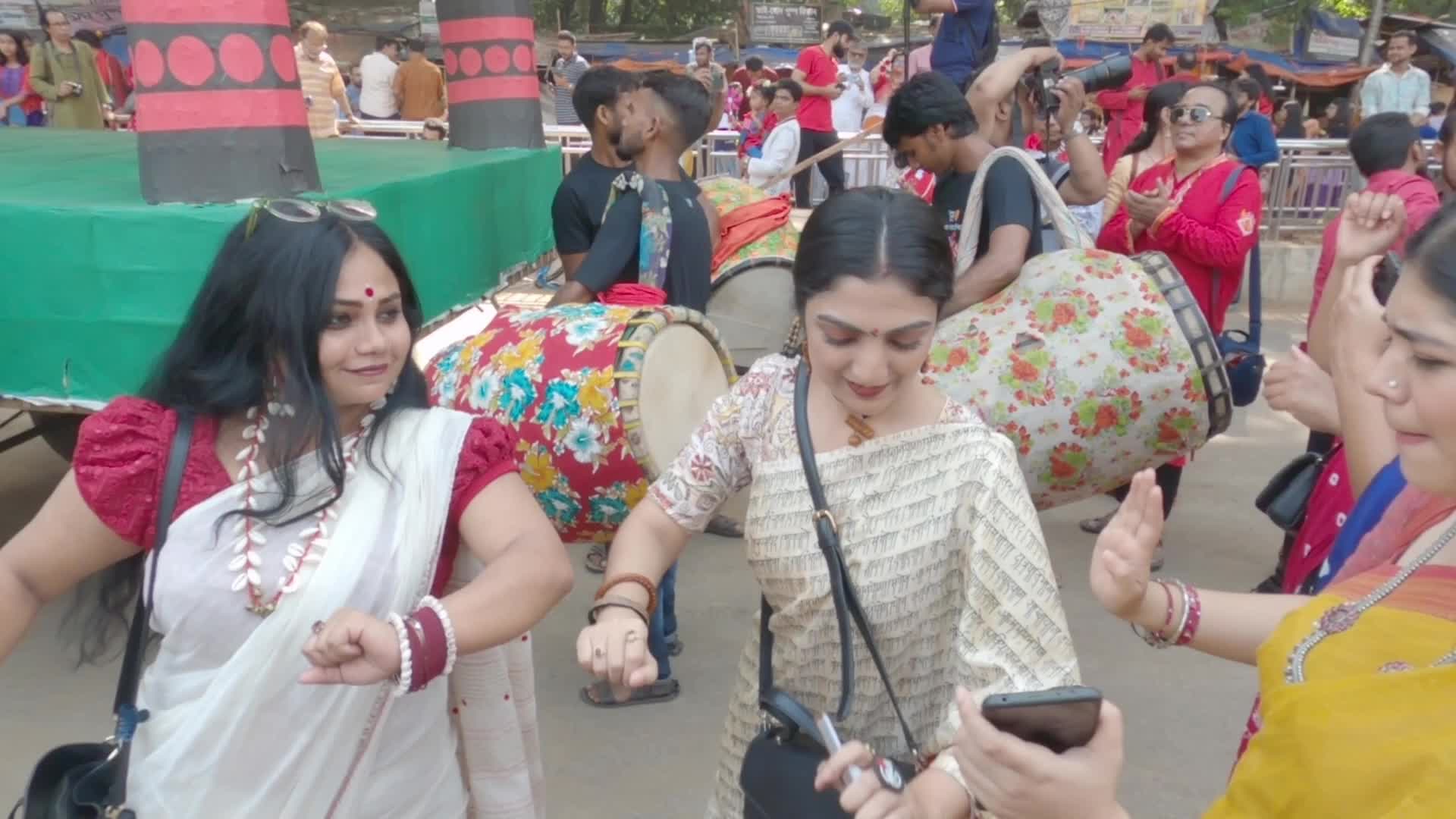 Bangladeshi people celebrate Bengali New Year's Day