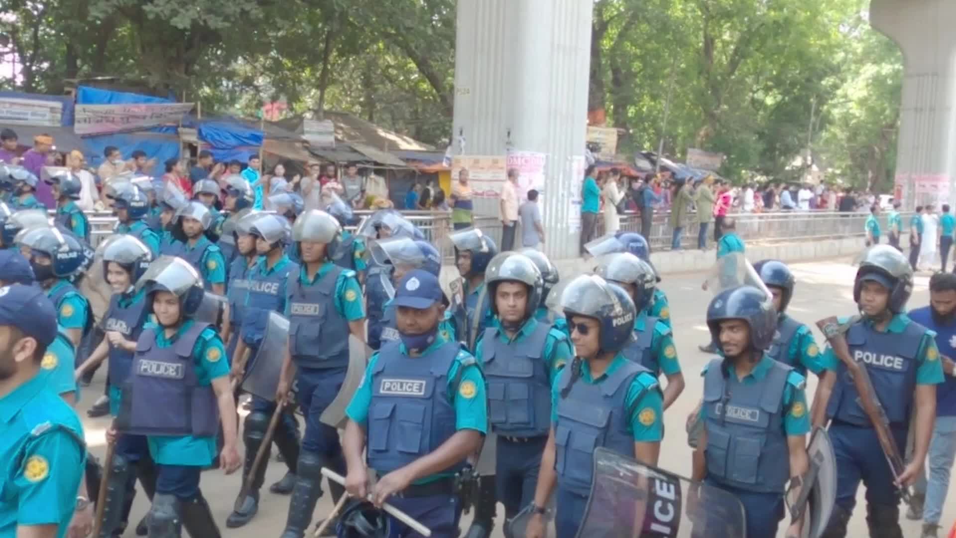 Bangladeshi people celebrate Bengali New Year's Day