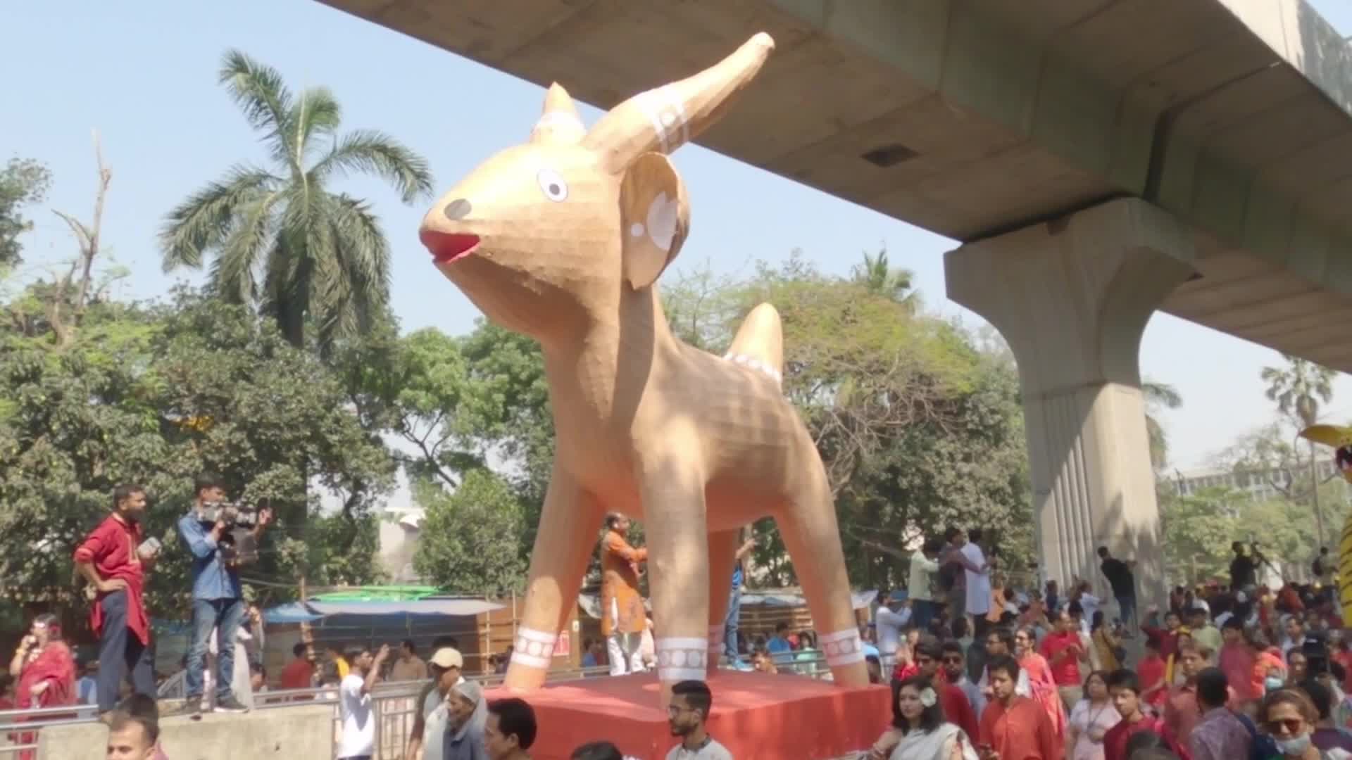 Bangladeshi people celebrate Bengali New Year's Day