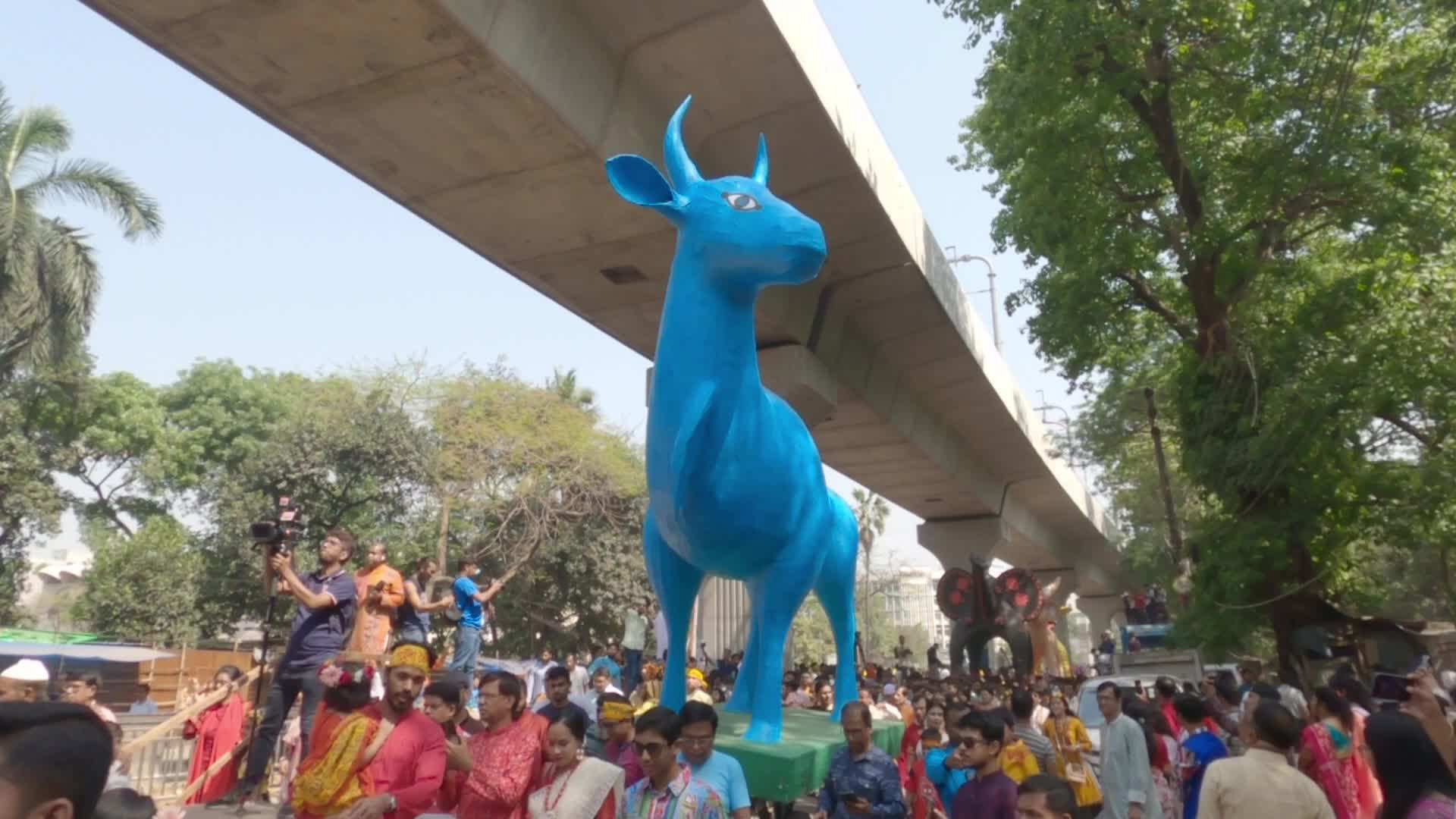 Bangladeshi people celebrate Bengali New Year's Day