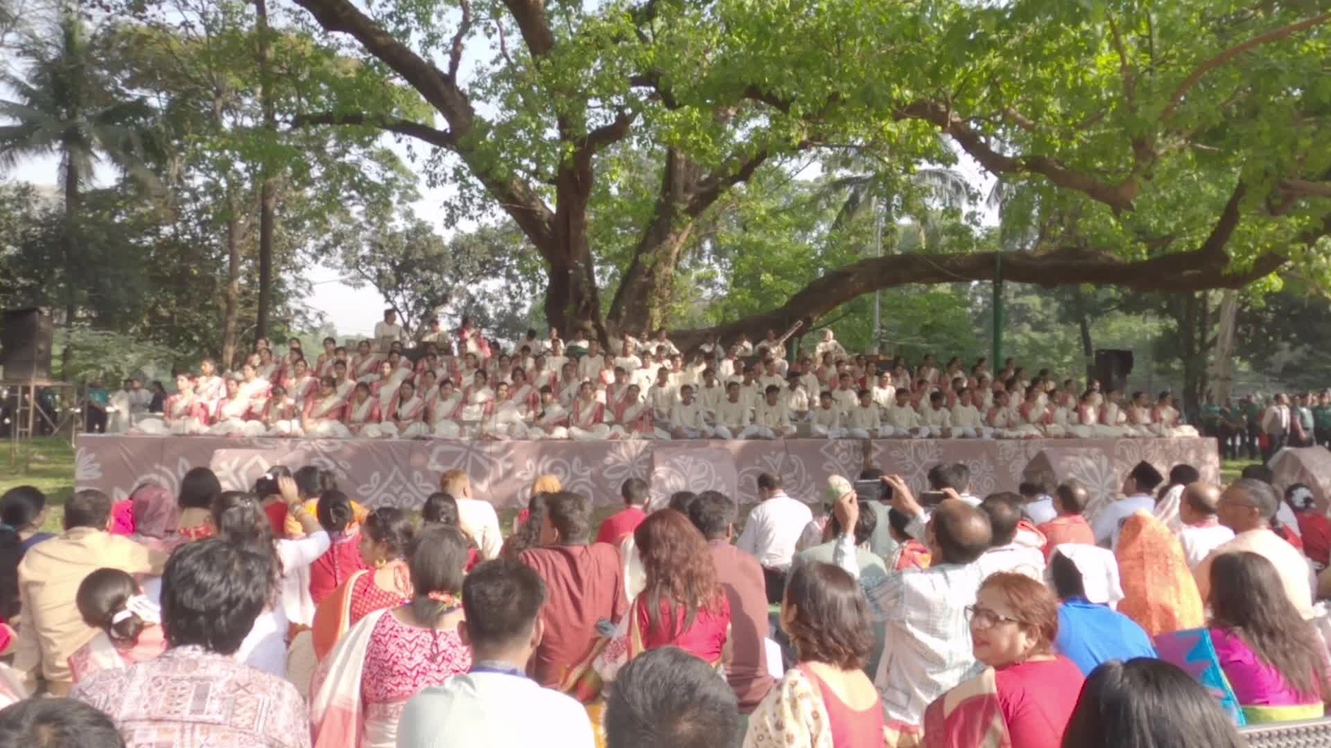 Bangladeshi people celebrate Bengali New Year's Day