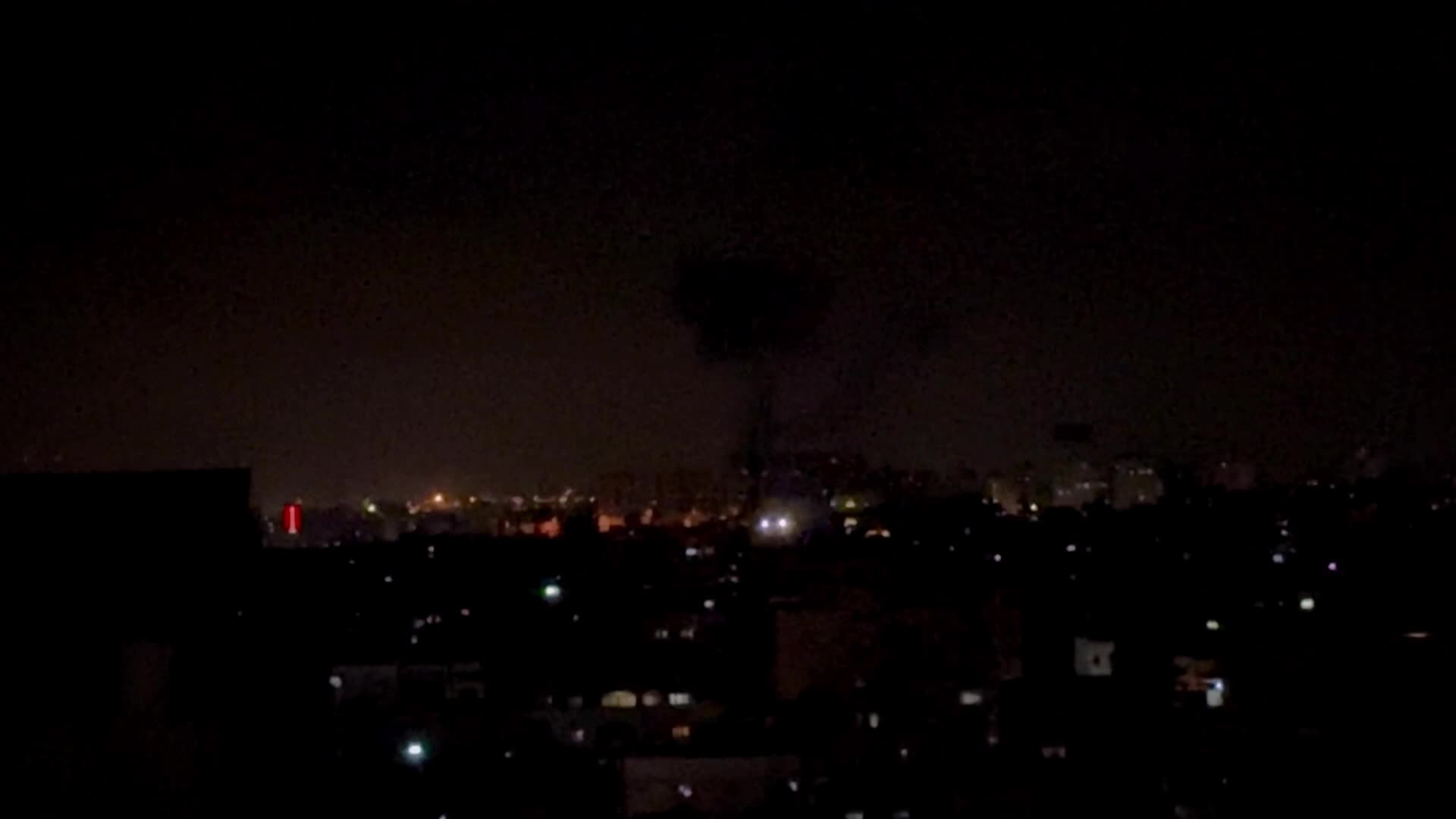 Tense morning along Gaza's border after overnight rocket barrages