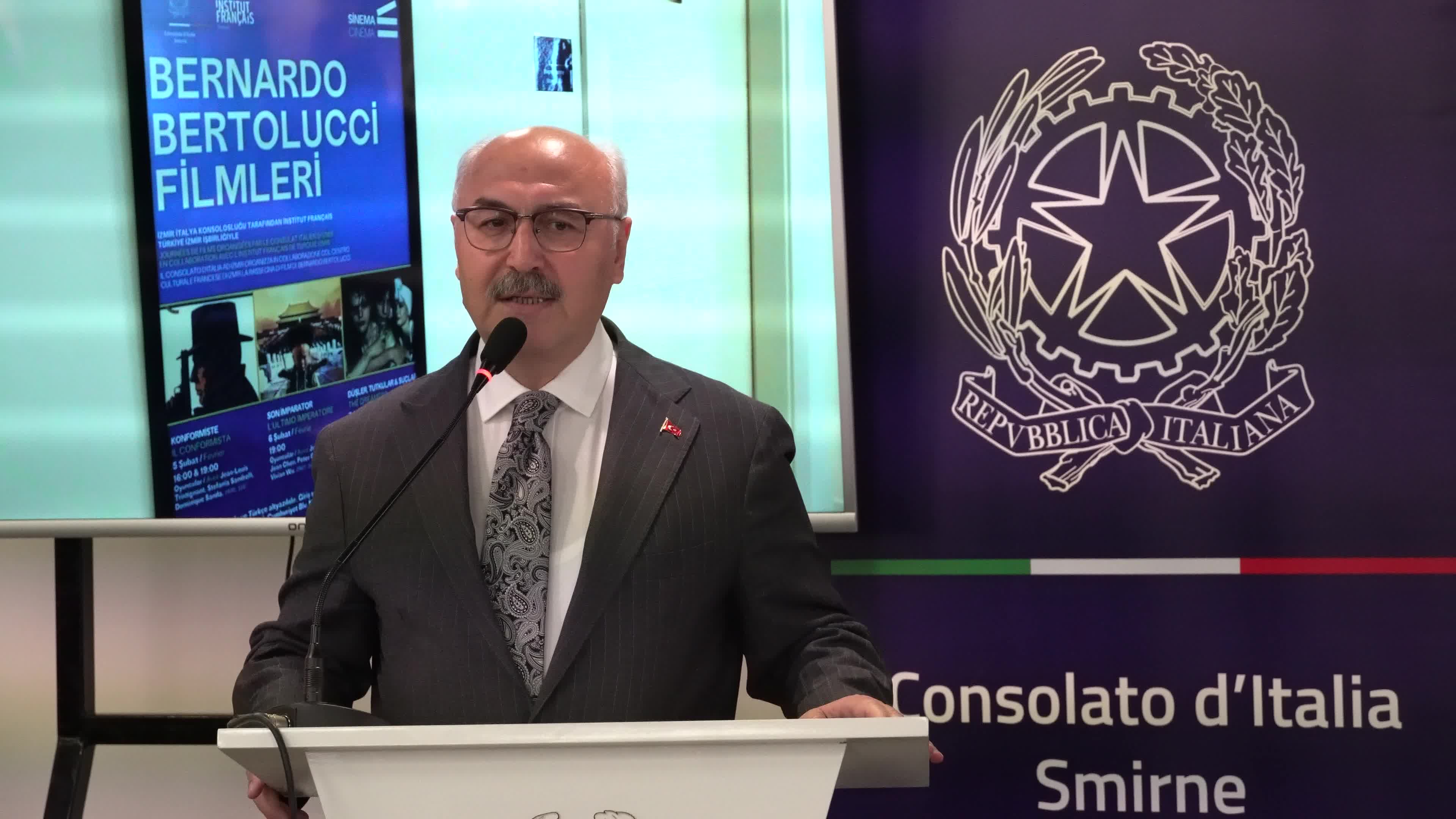 Italian Consulate opening ceremony with ambassador of Italy and Governor of Izmir, Turkey 