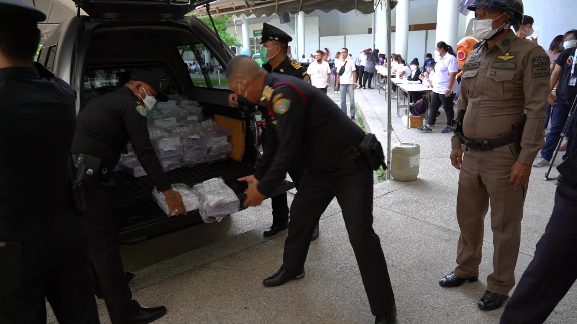 Preparation Advance Voting For The Election in Thailand.