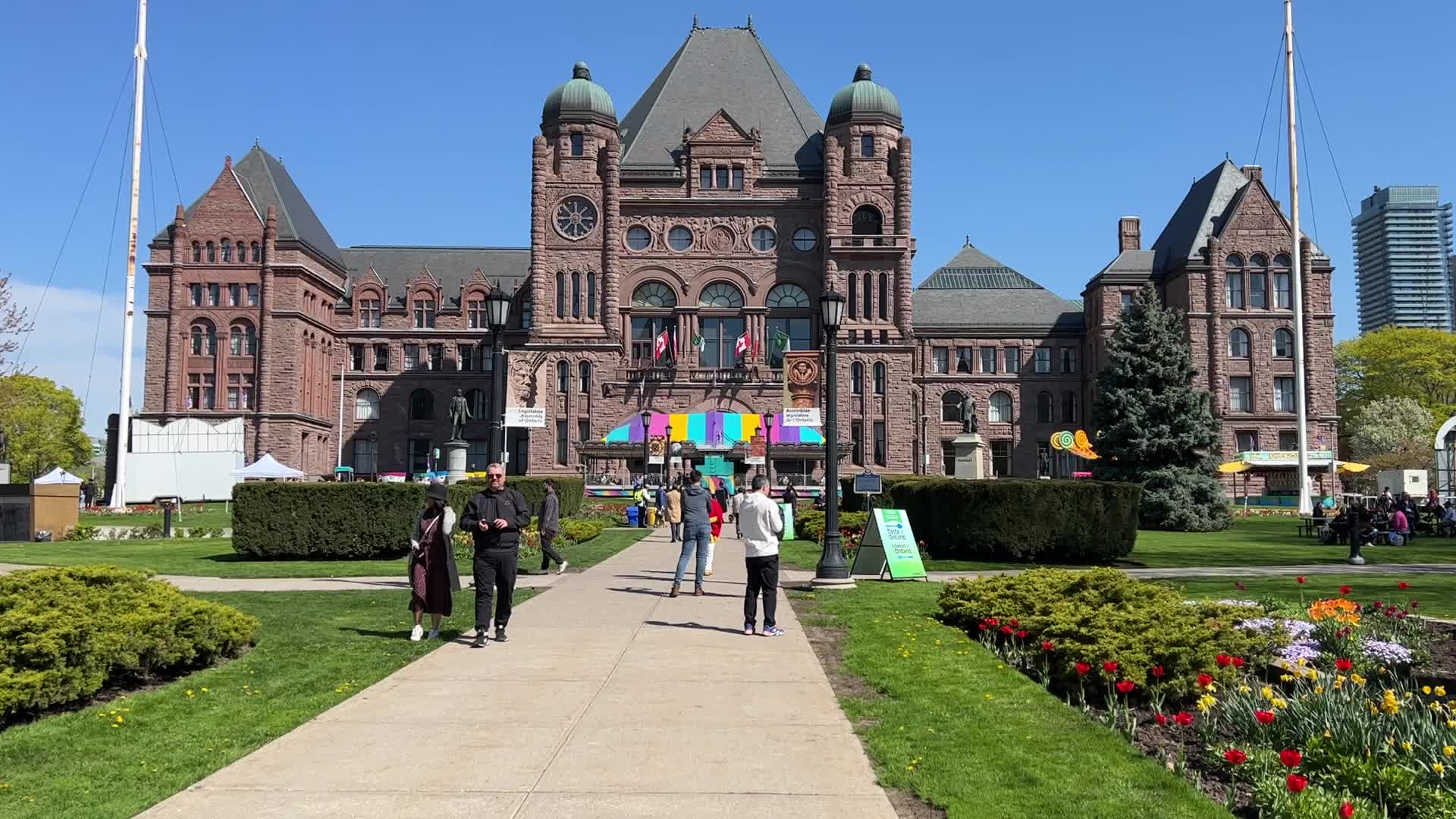 Canadians celebrate the coronation of King Charles III