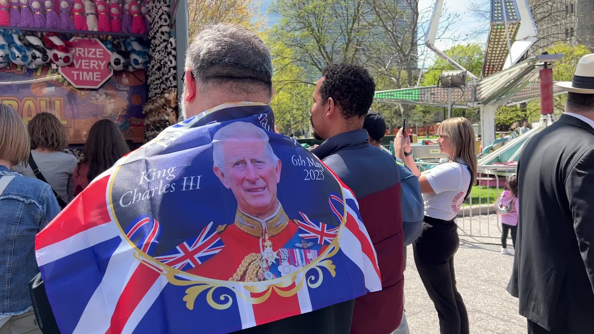 Canadians celebrate the coronation of King Charles III