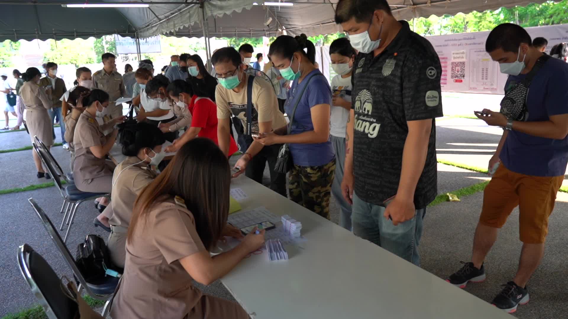 Advance Voting Ahead of Election in Bangkok, Thailand 2023.