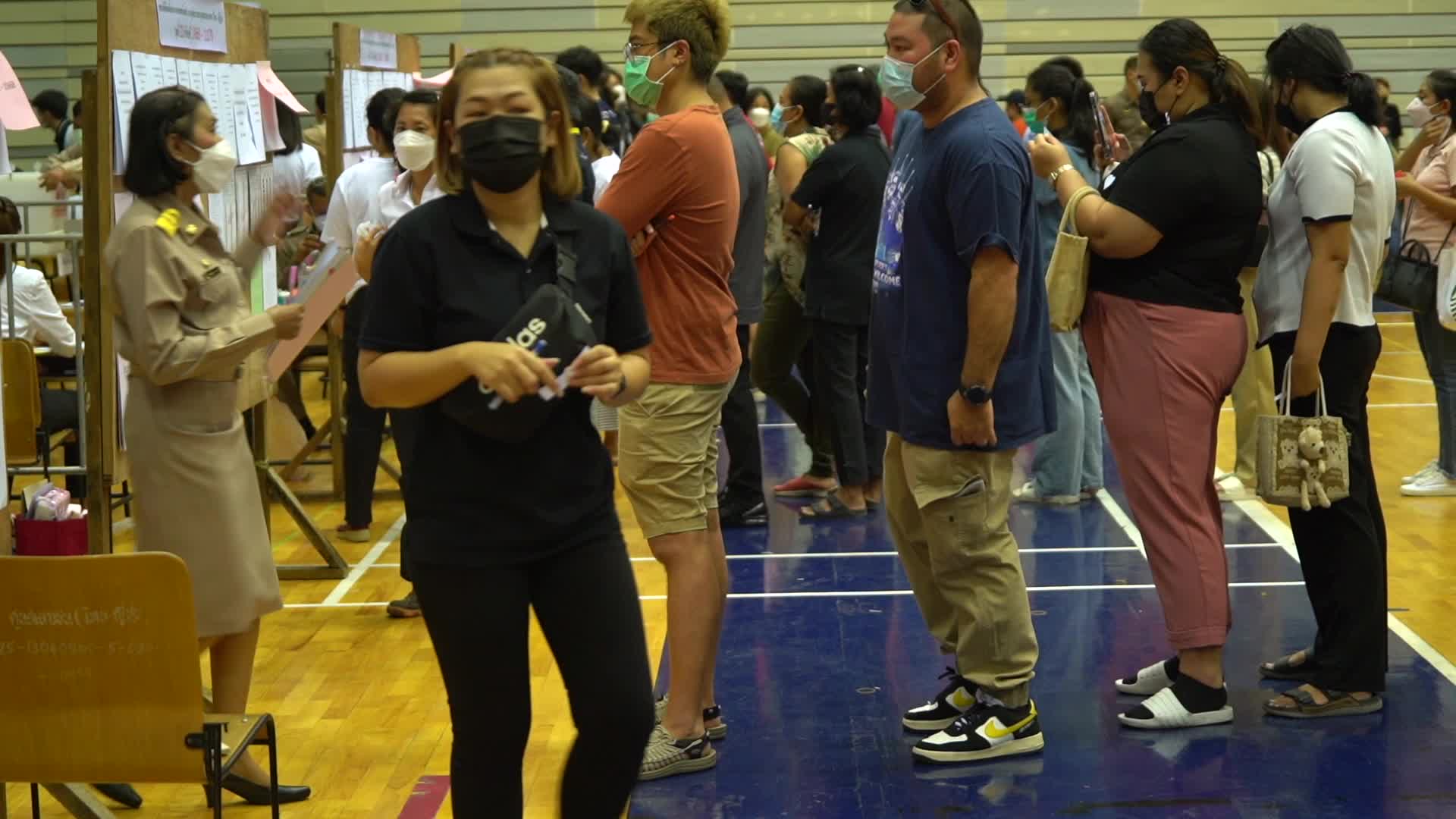 Advance Voting Ahead of Election in Bangkok, Thailand 2023.
