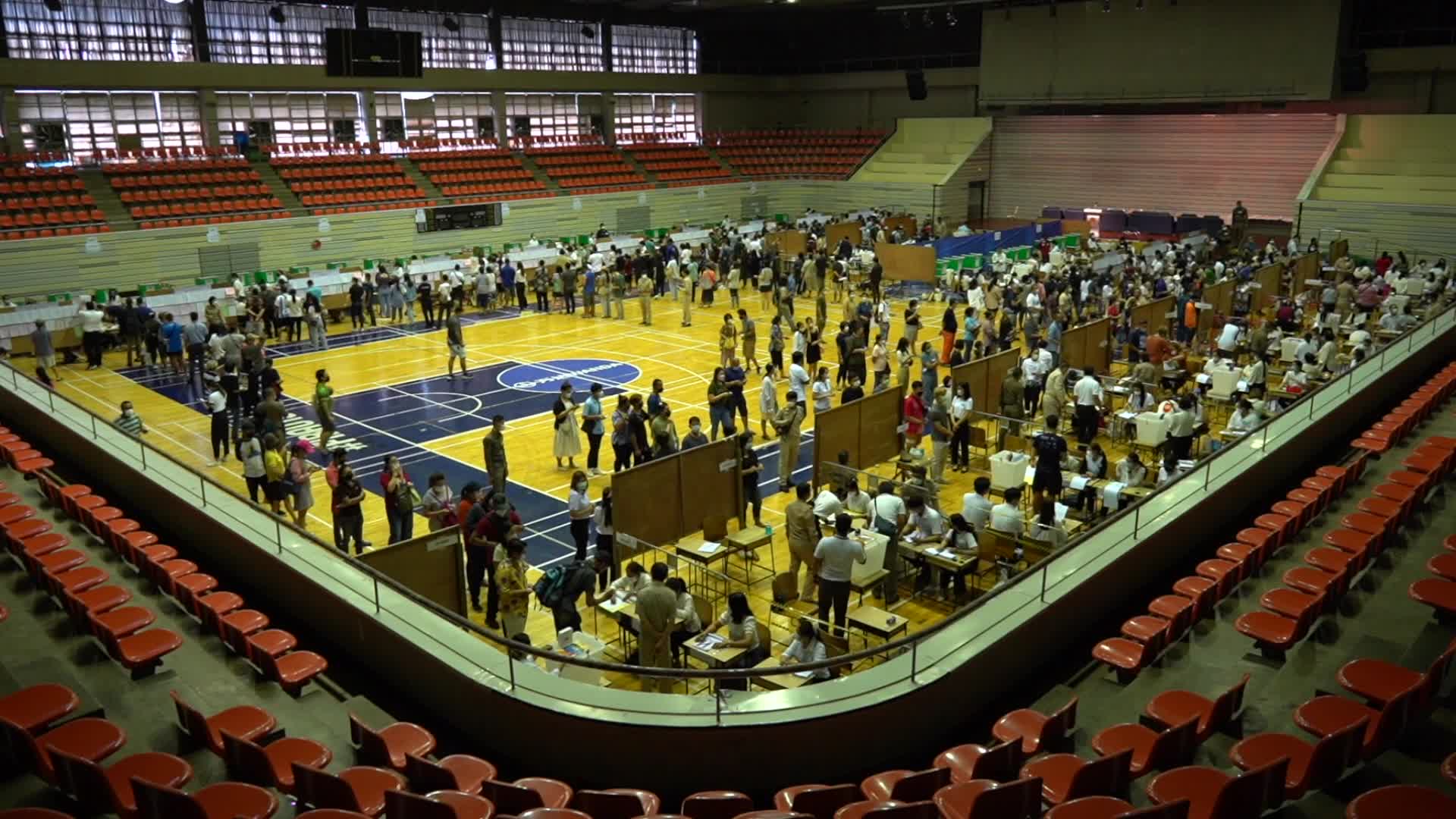 Advance Voting Ahead of Election in Bangkok, Thailand 2023.
