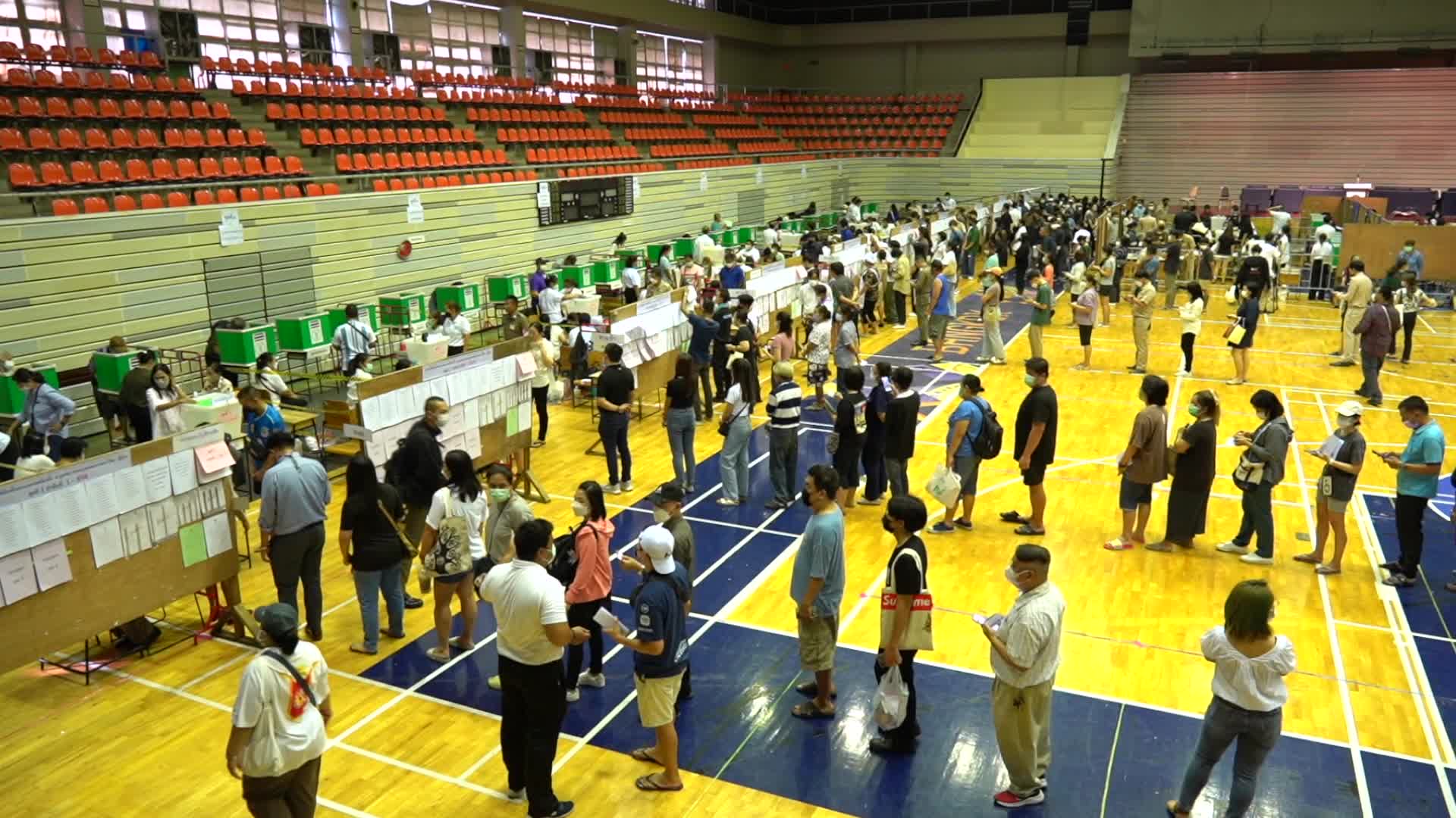 Advance Voting Ahead of Election in Bangkok, Thailand 2023.