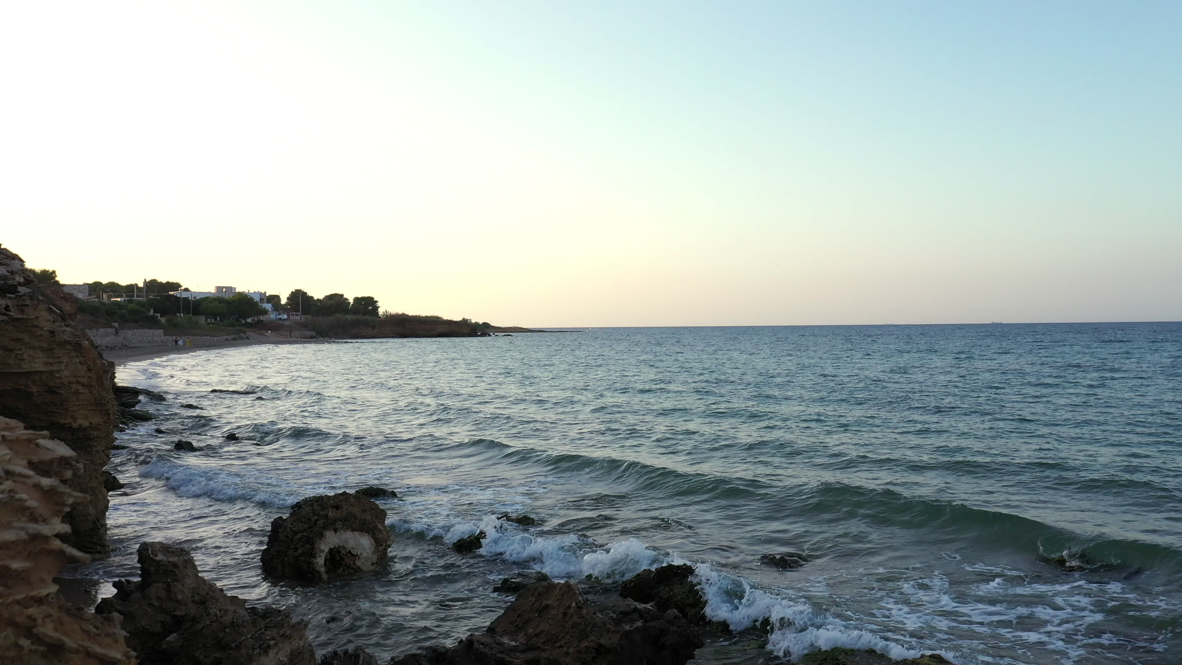 Drone View Of Adriatic Sea