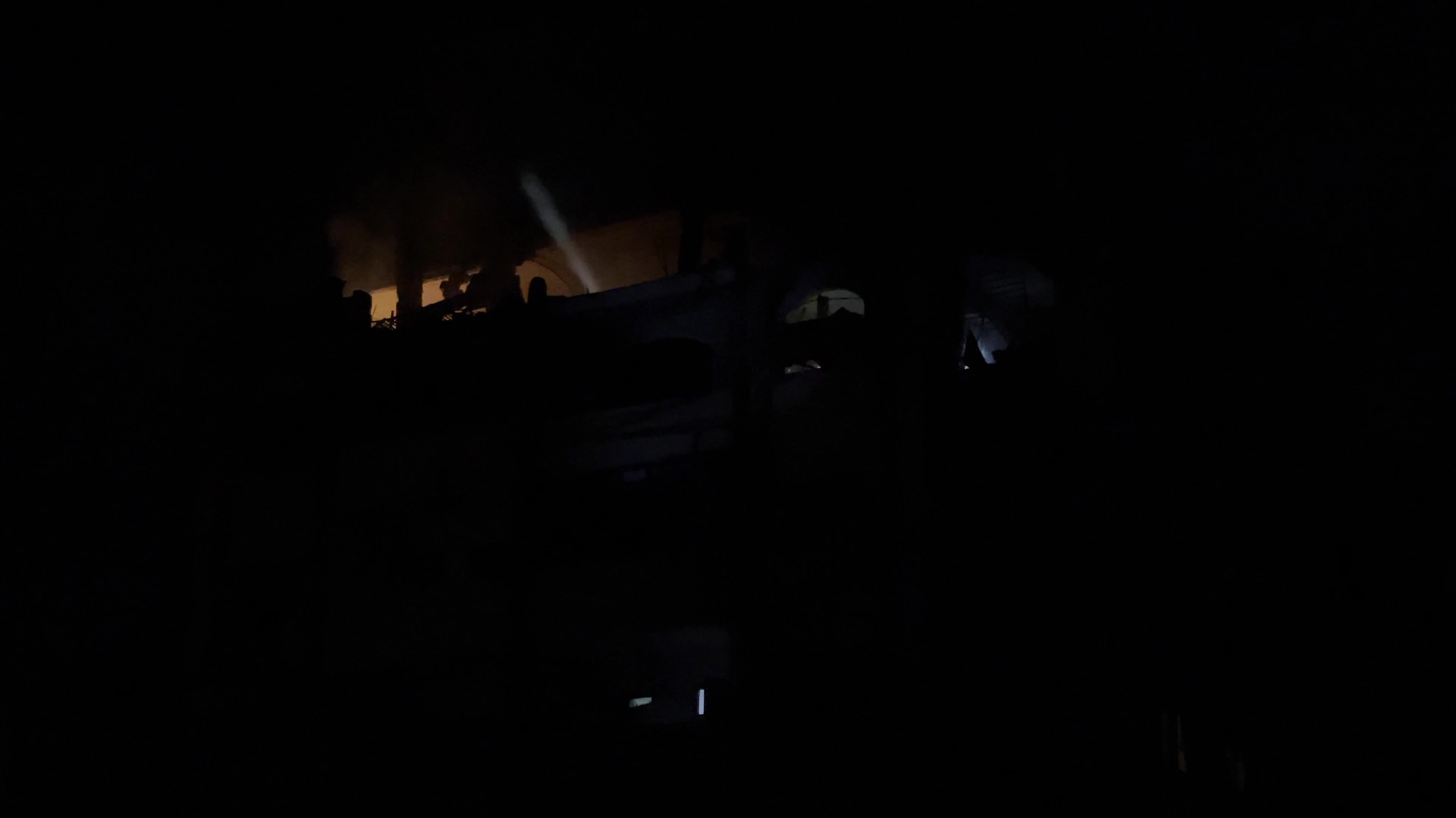 Israeli Airstrike In Gaza, Palestine