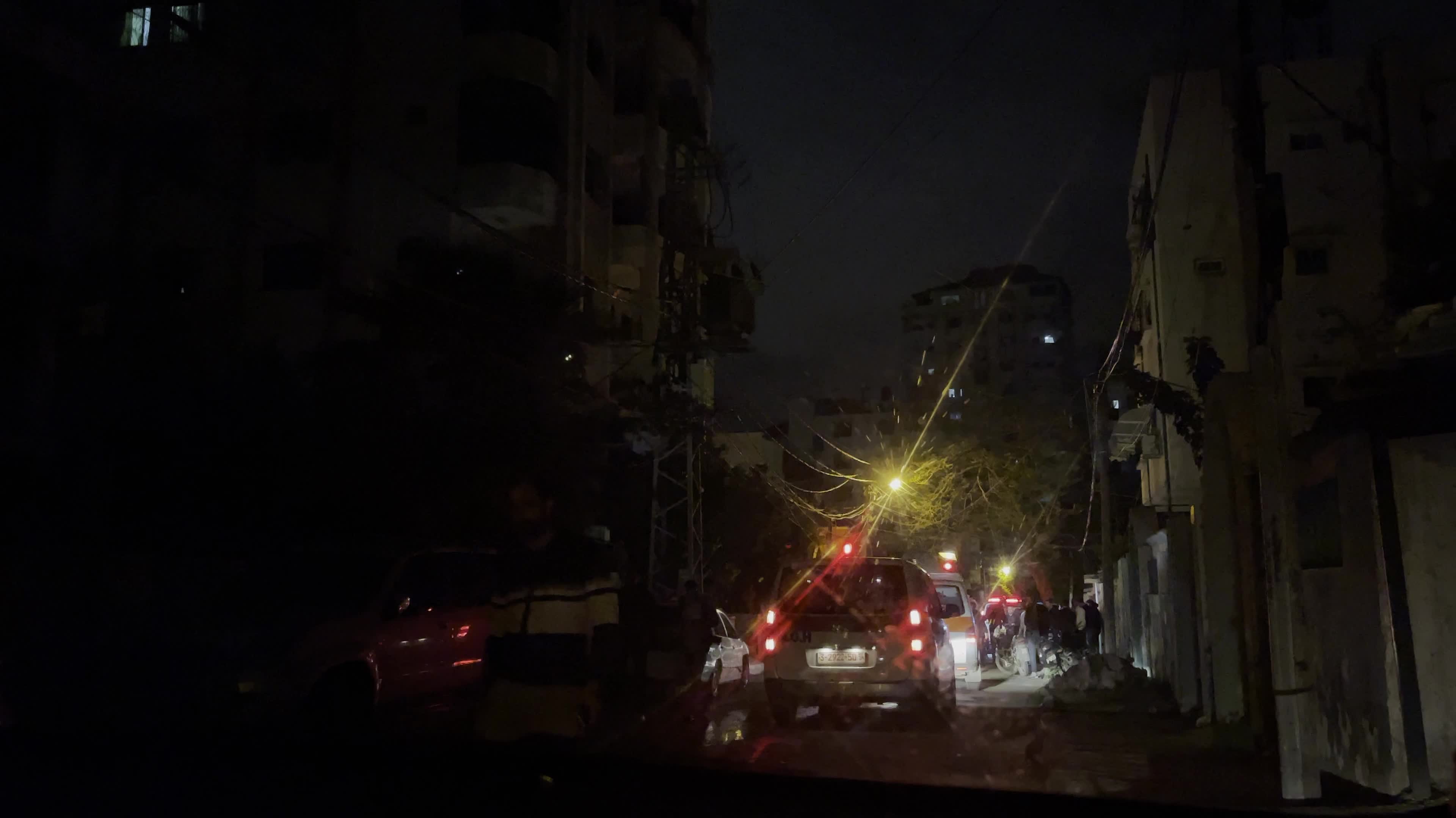 Israeli Airstrike In Gaza, Palestine
