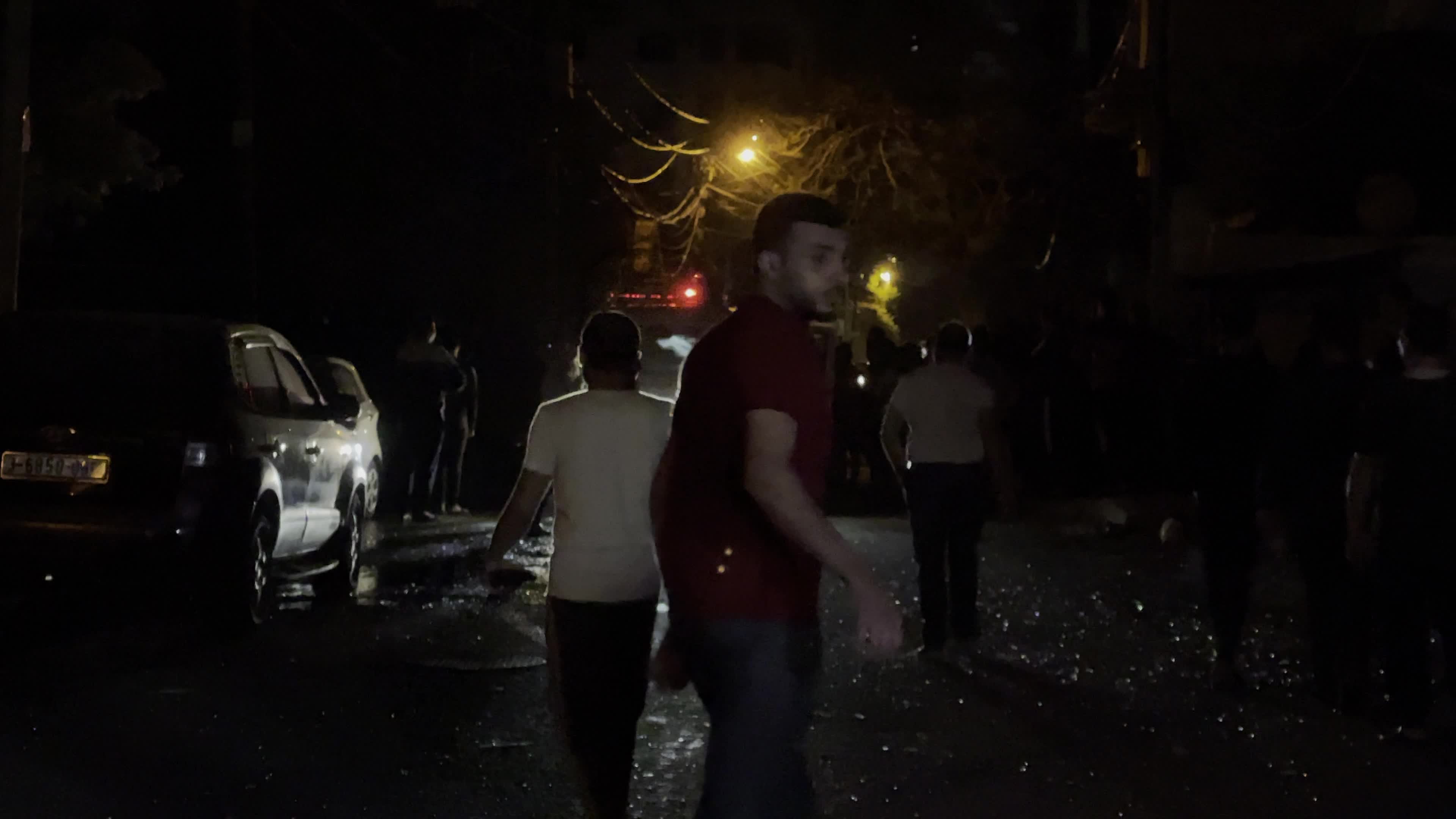 Israeli Airstrike In Gaza, Palestine