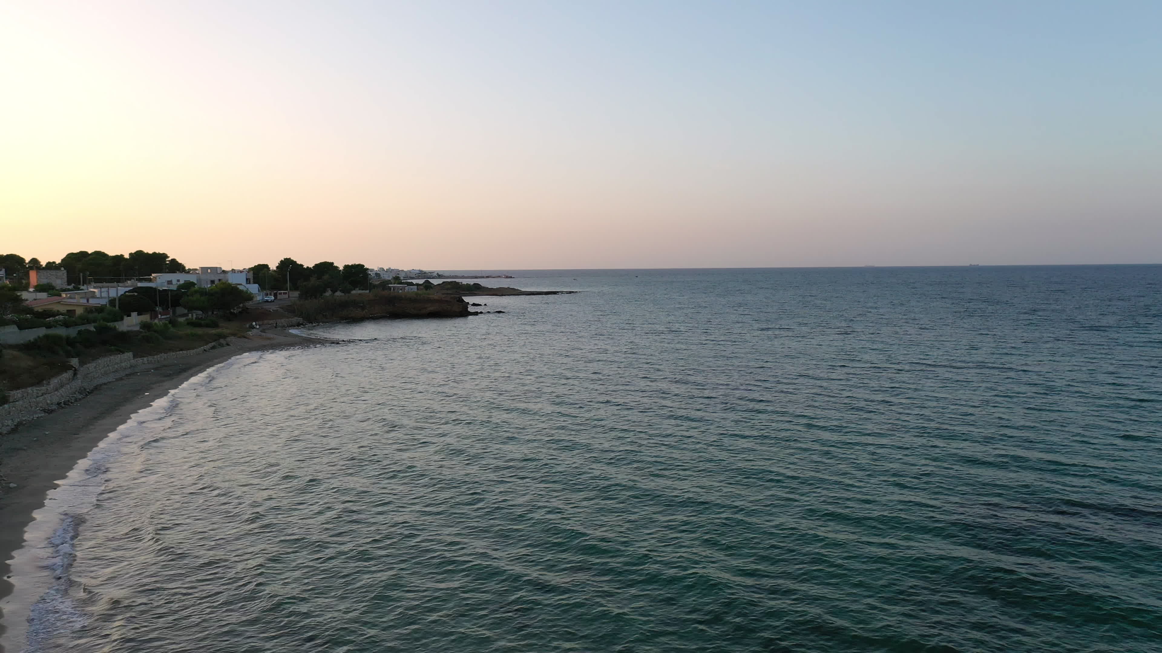 Drone View Of Adriatic Sea