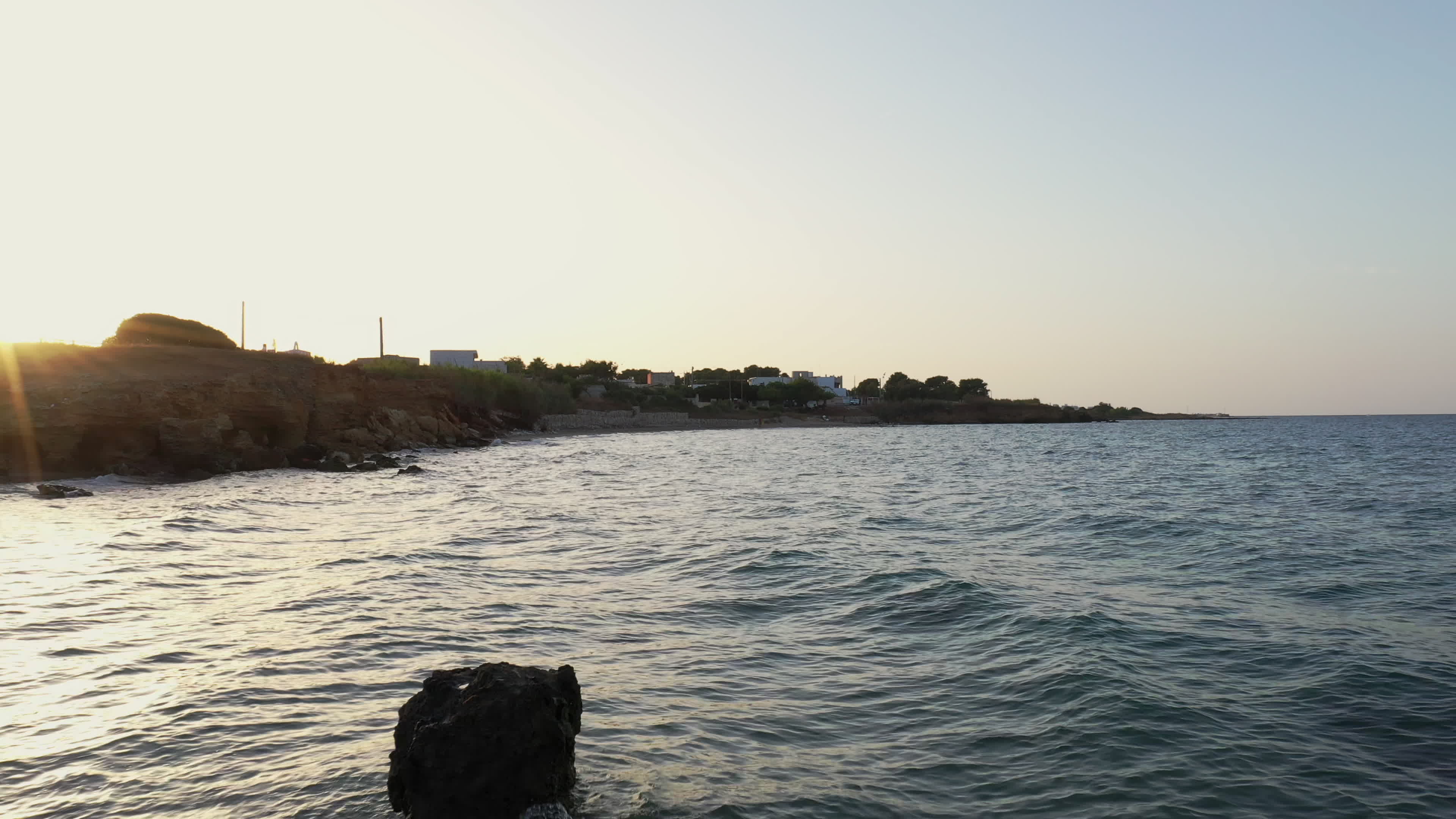 Drone View Of Adriatic Sea