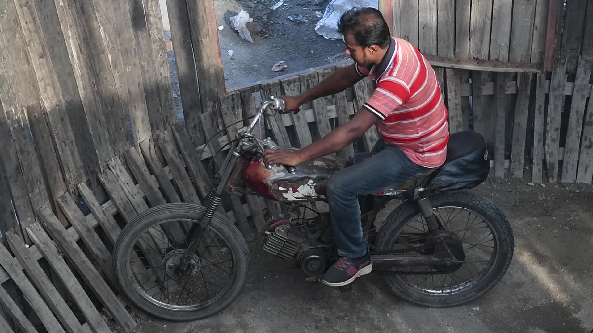 Traditional Bike Stunt Show In Dhaka