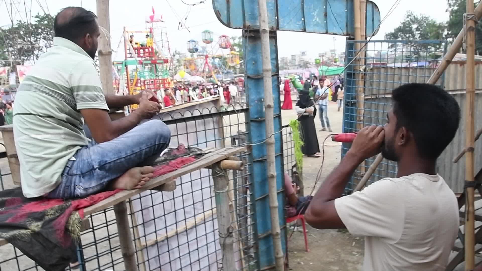 Traditional Bike Stunt Show In Dhaka