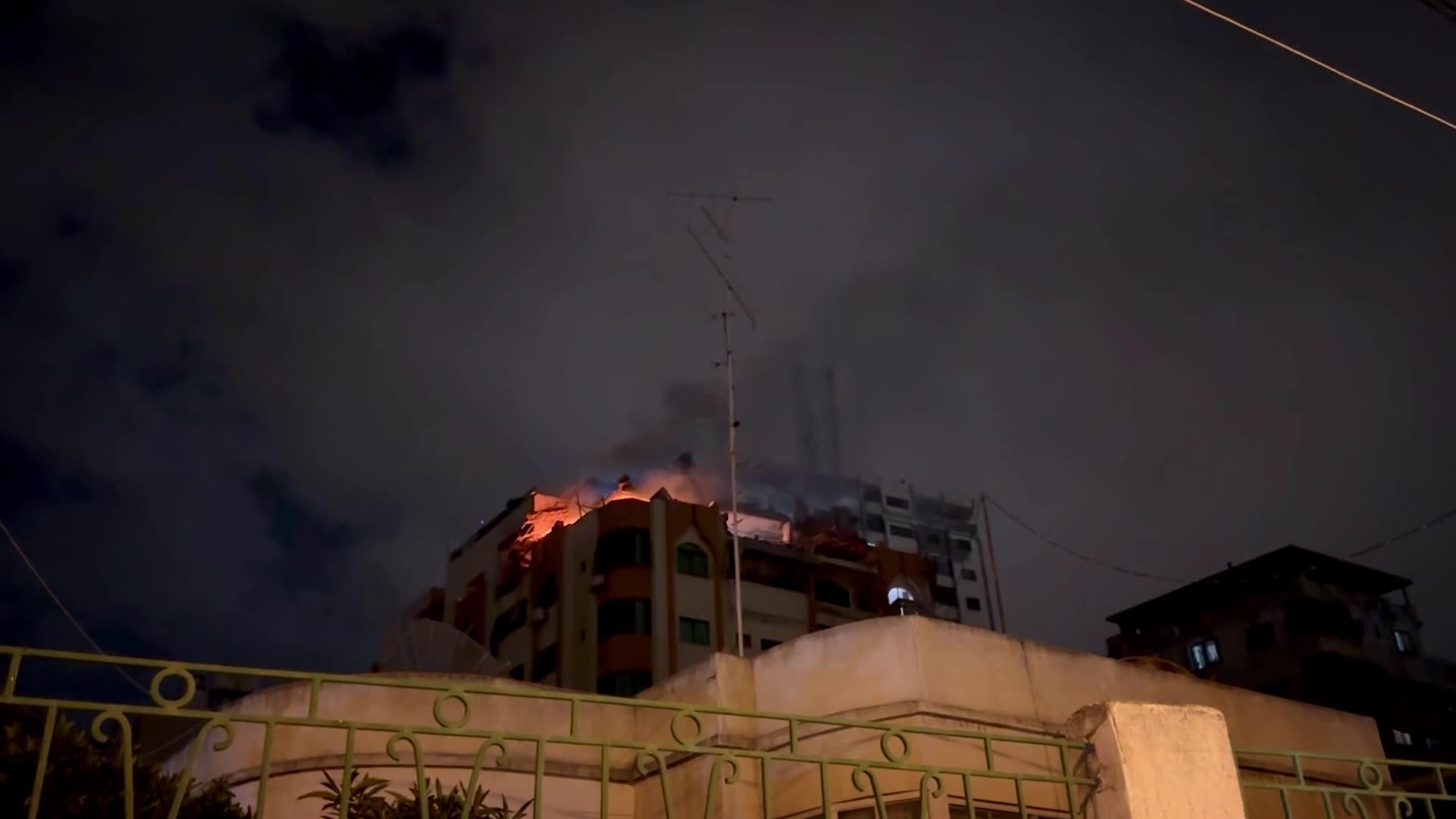 Israeli strikes in Gaza kill 12, including three leaders of armed group