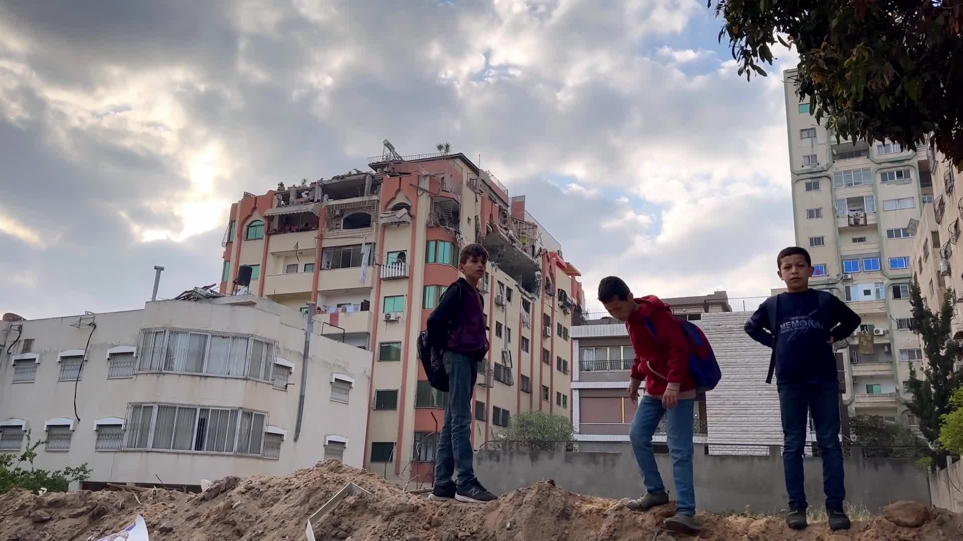 Israeli strikes in Gaza kill 12, including three leaders of armed group