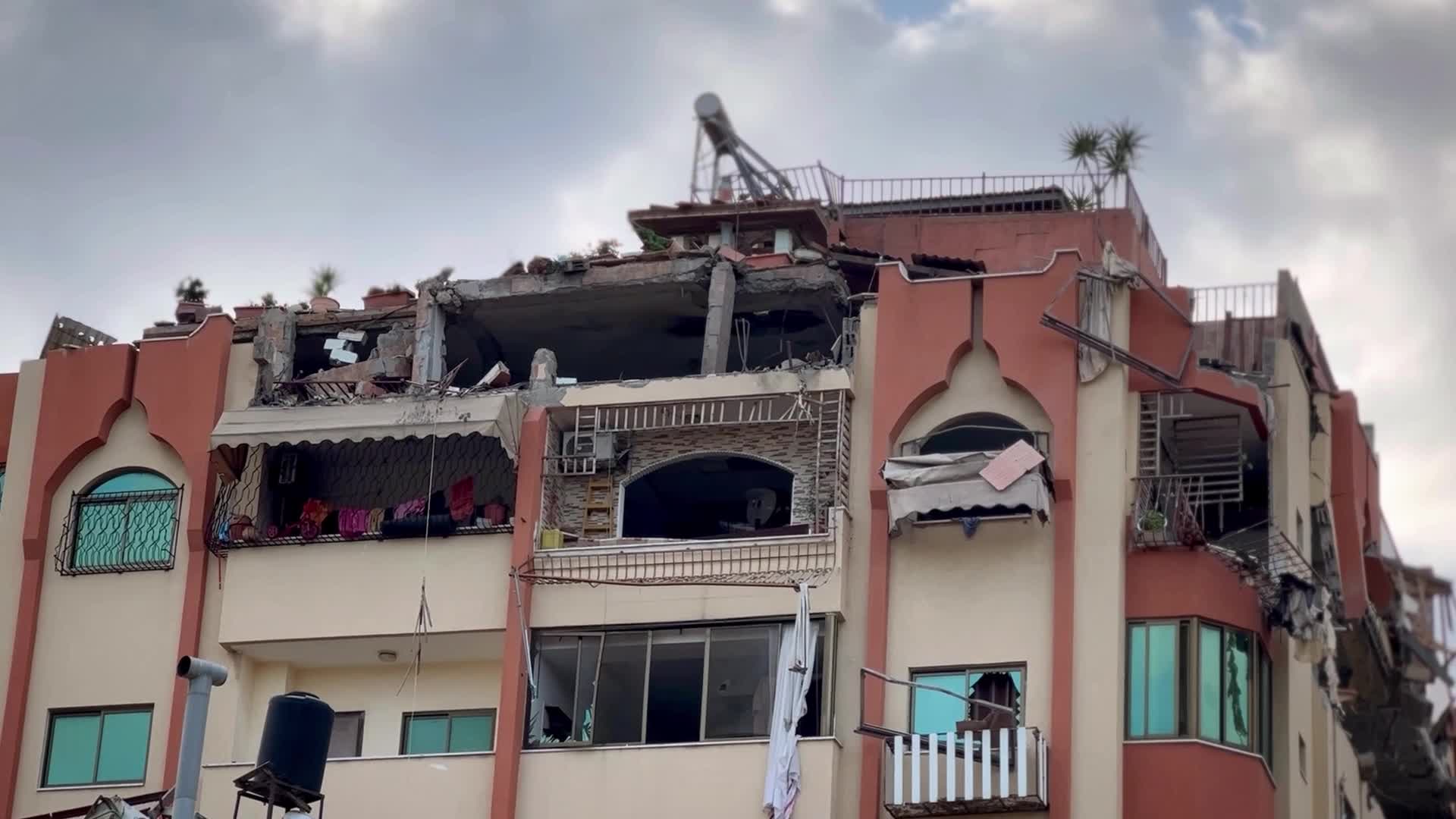 Israeli strikes in Gaza kill 12, including three leaders of armed group
