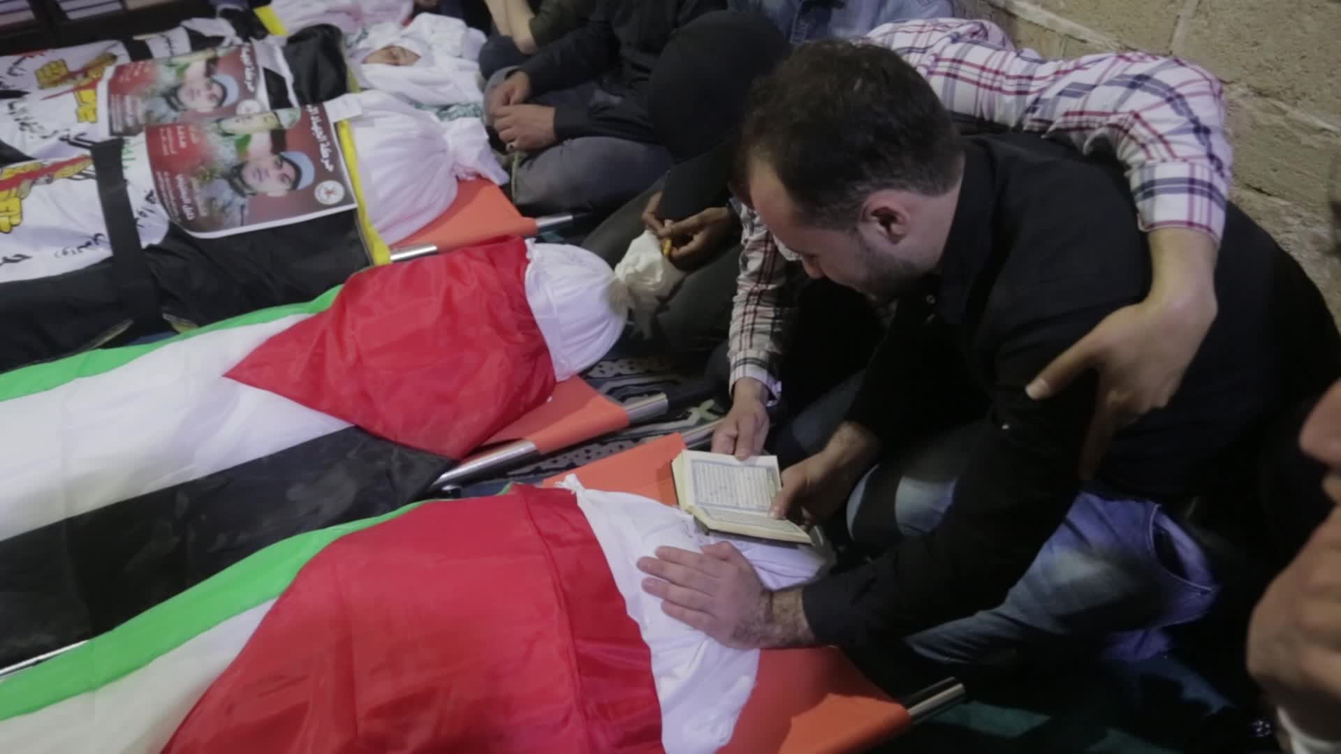 Israeli air strikes have killed 13 Palestinians in Gaza