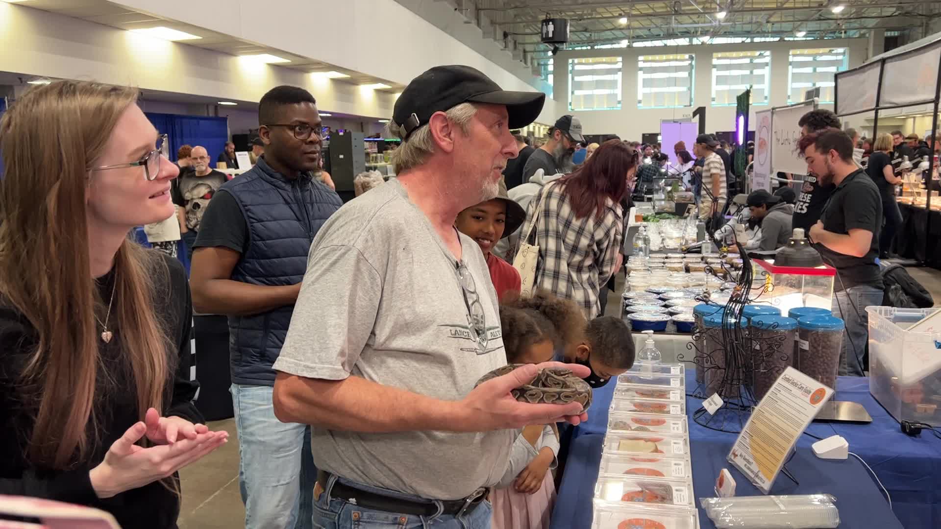 Exotic Reptile Breeders Expo in Canada