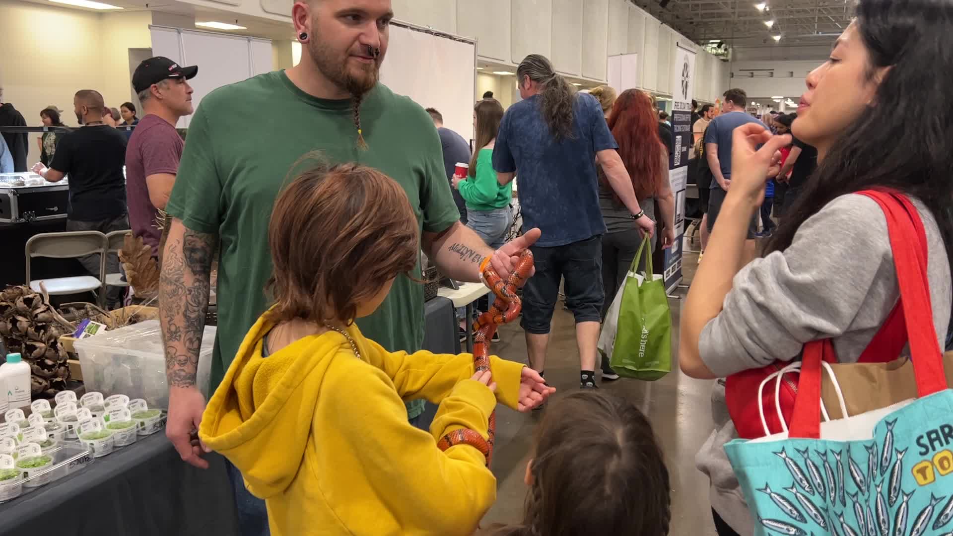 Exotic Reptile Breeders Expo in Canada