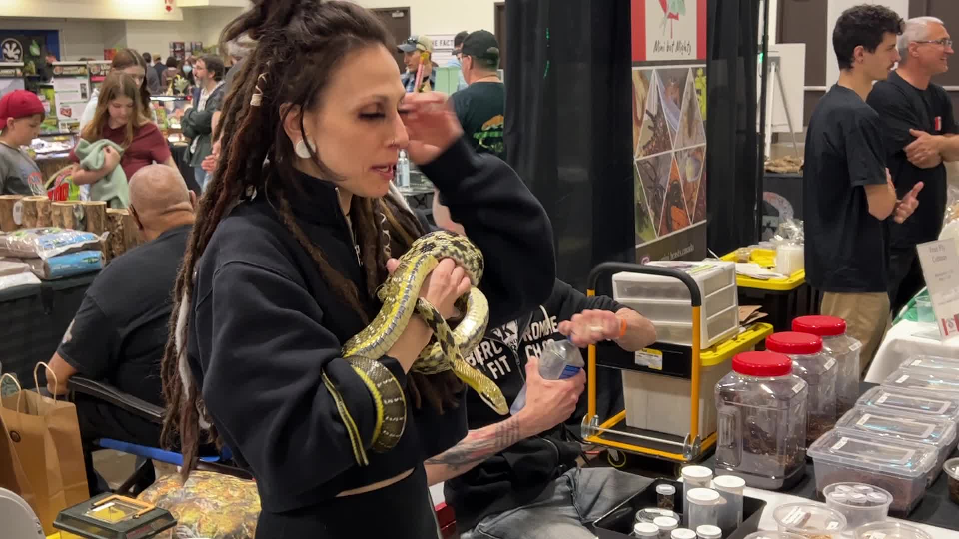 Exotic Reptile Breeders Expo in Canada