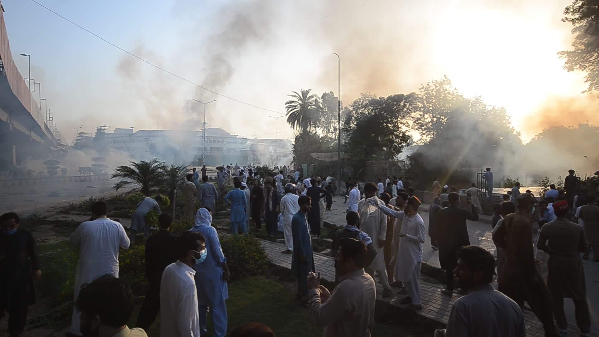 Protests against the arrest of former PM and PTI chairman Khan in Pakistan
