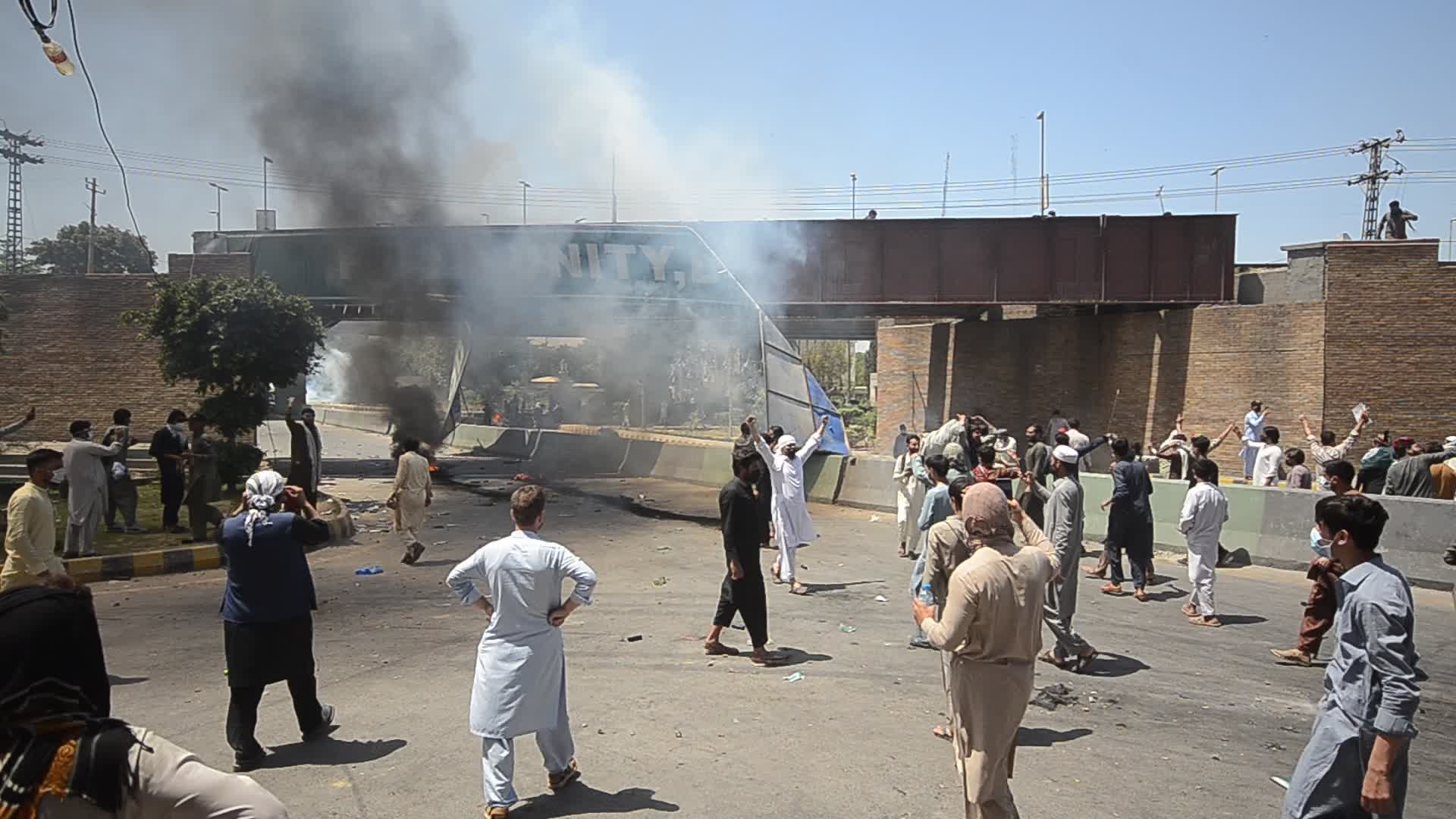 Protests against the arrest of former PM and PTI chairman Khan in Pakistan
