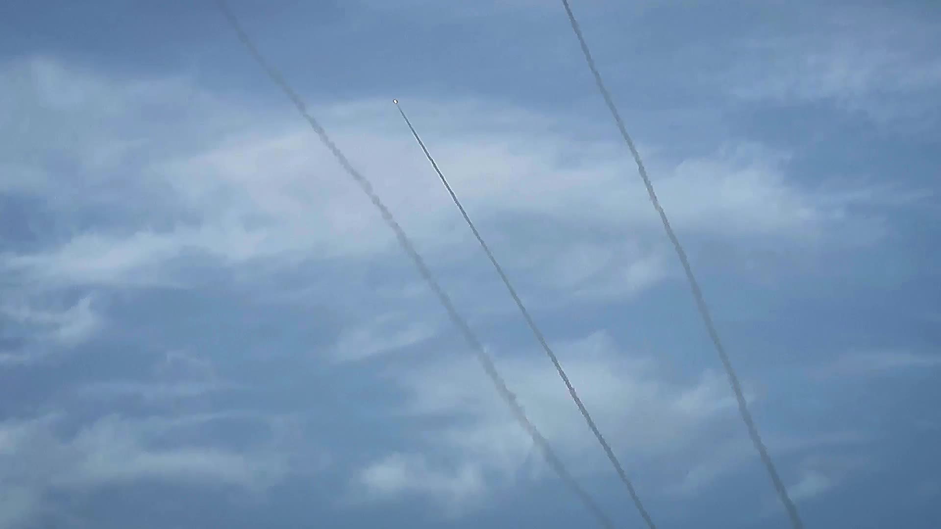 Rockets fired from Gaza to Isreal